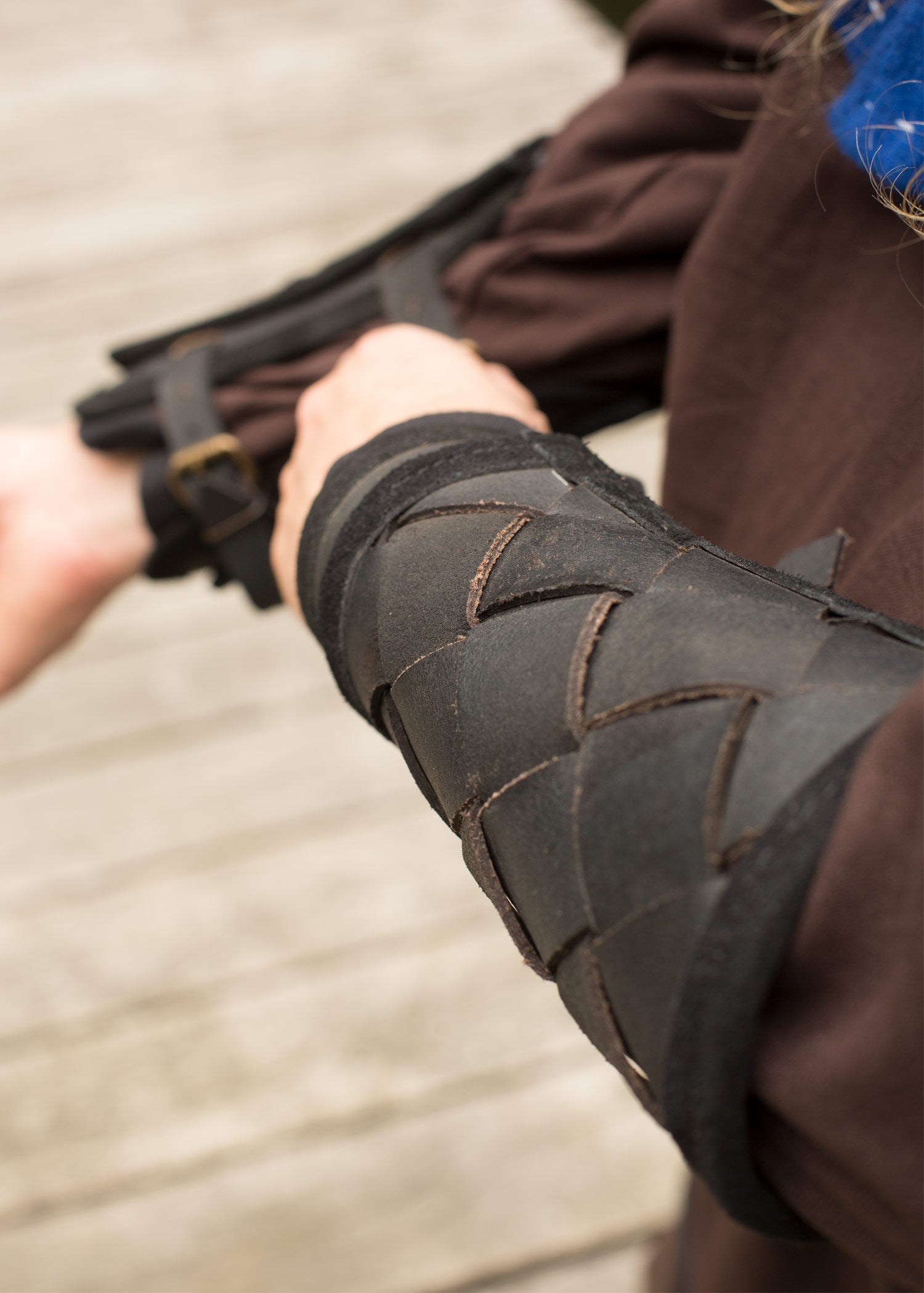 Imagen única de: Brazaletes De Cuero Vikingo Rfb