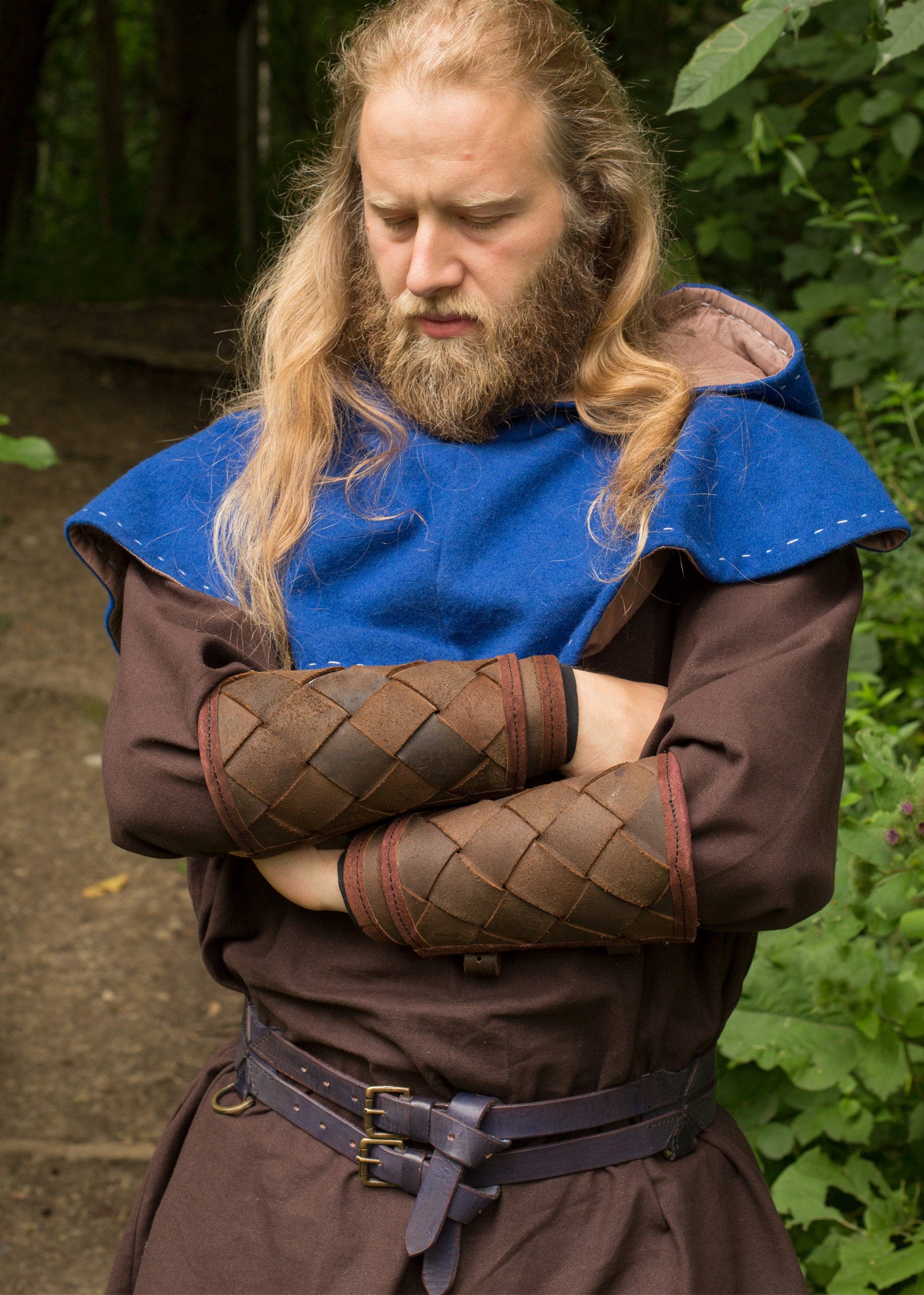 Imagen única de: Brazaletes De Cuero Vikingo Rfb