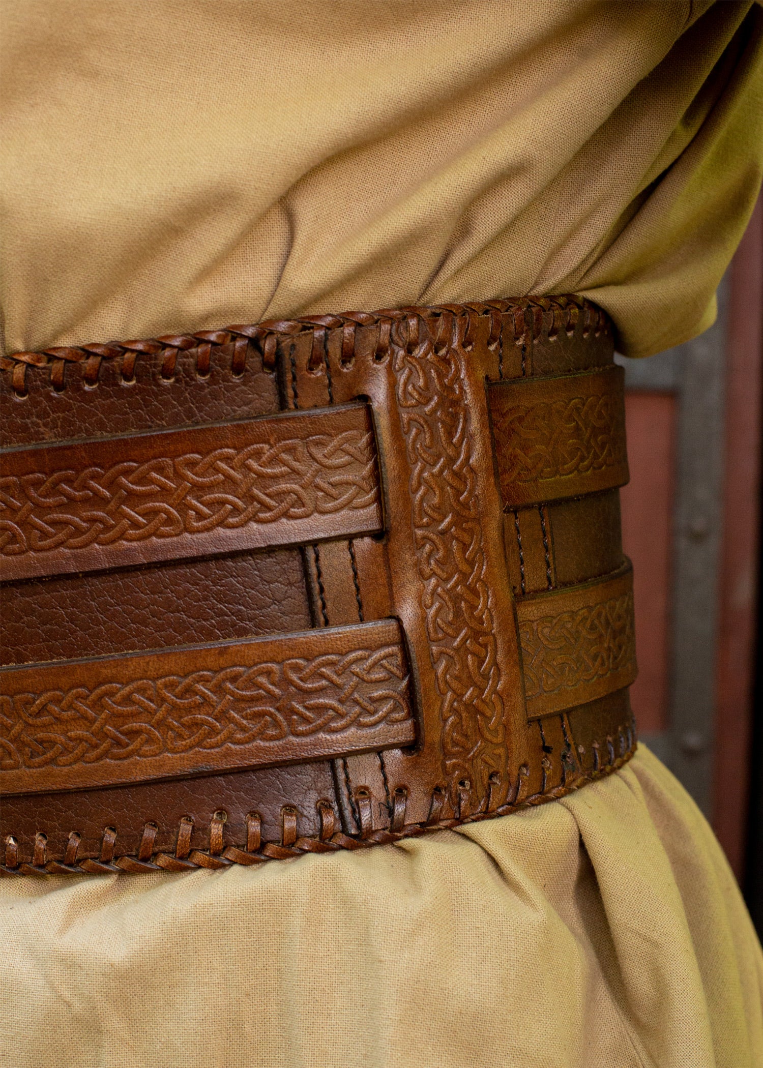 Imagen única de: Cinturón Bárbaro, Marrón