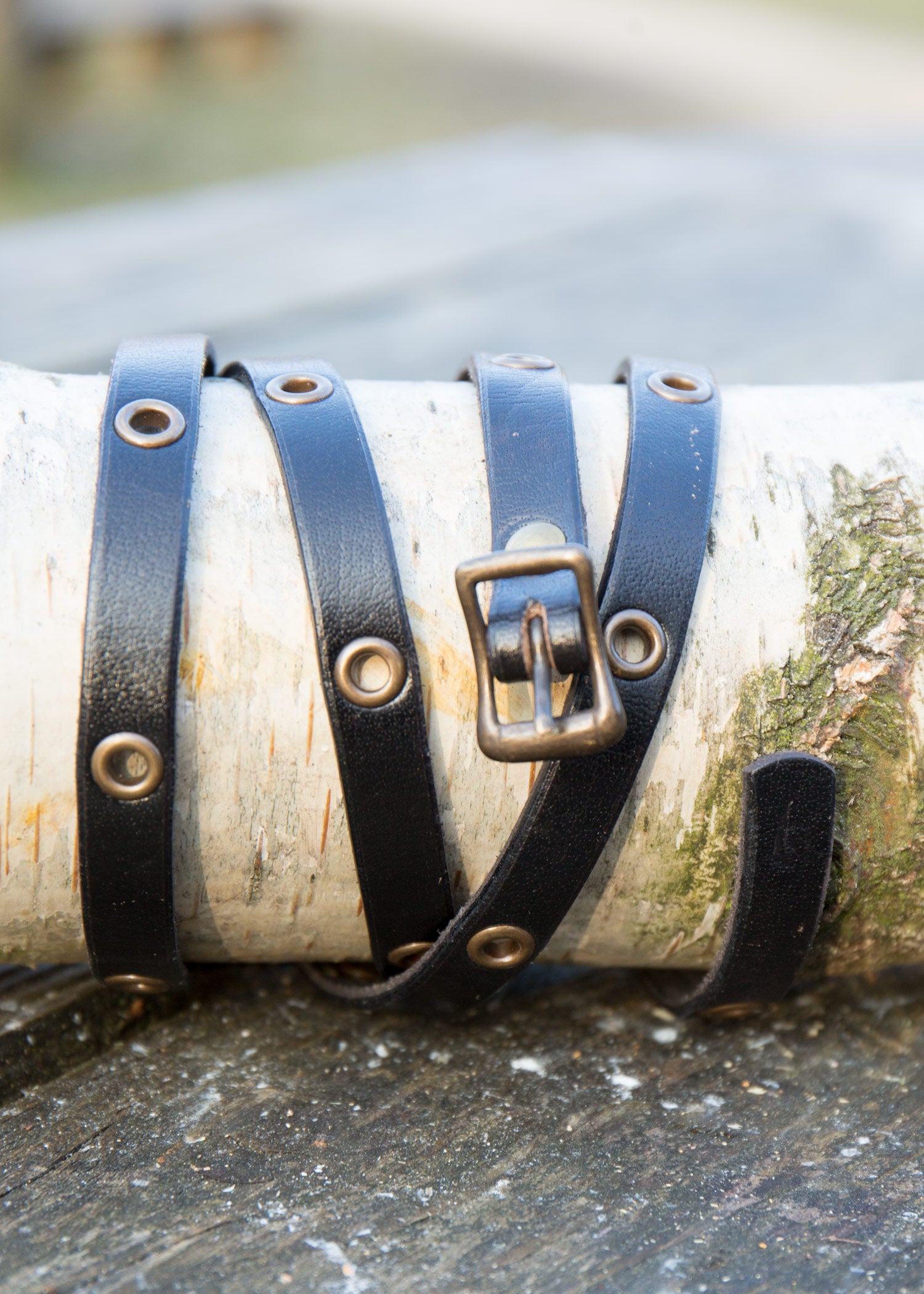Imagen única de: Pulsera Envolvente De Cuero