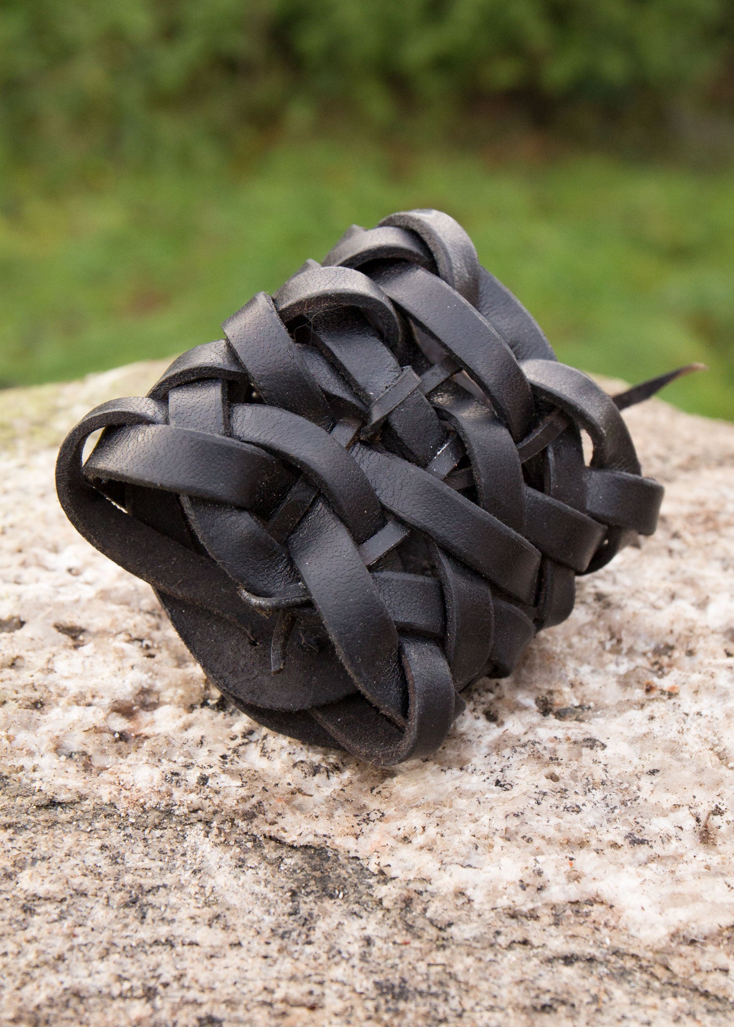 Imagen única de: Pulsera De Cuero Trenzado