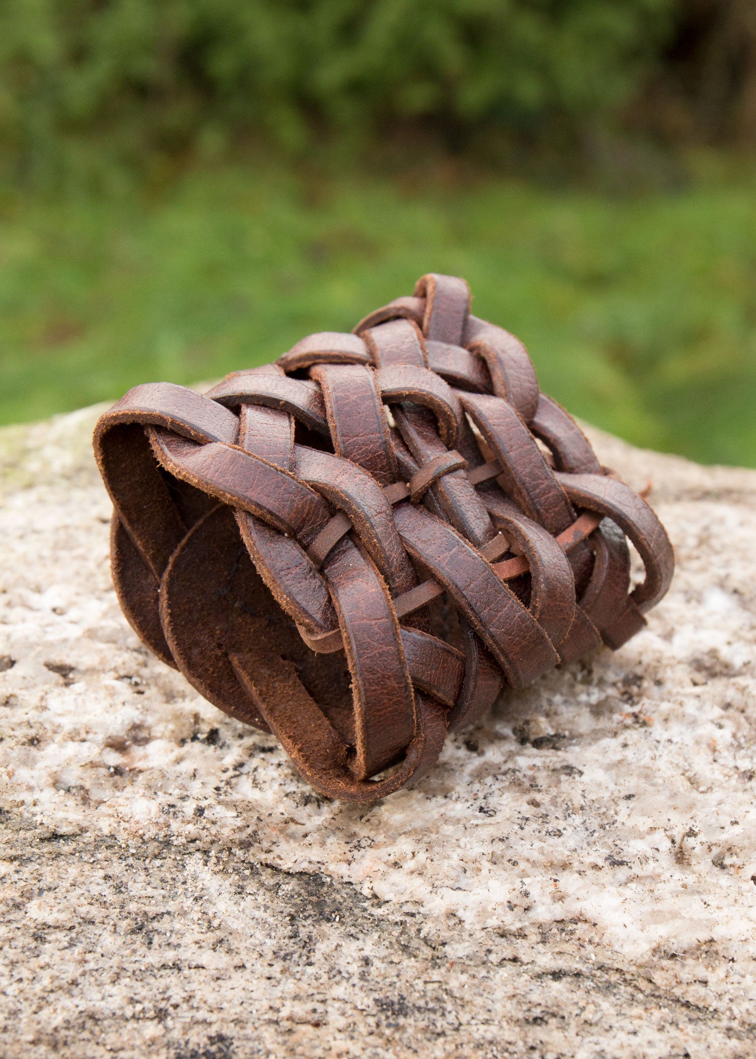 Imagen única de: Pulsera De Cuero Trenzado