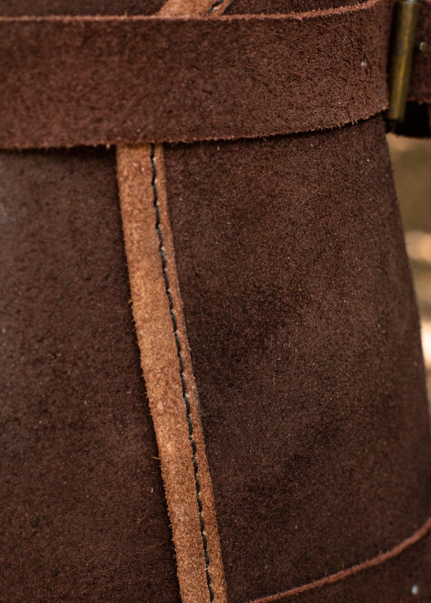 Imagen única de: Armadura De Cuero Rfb Viking, Marrón