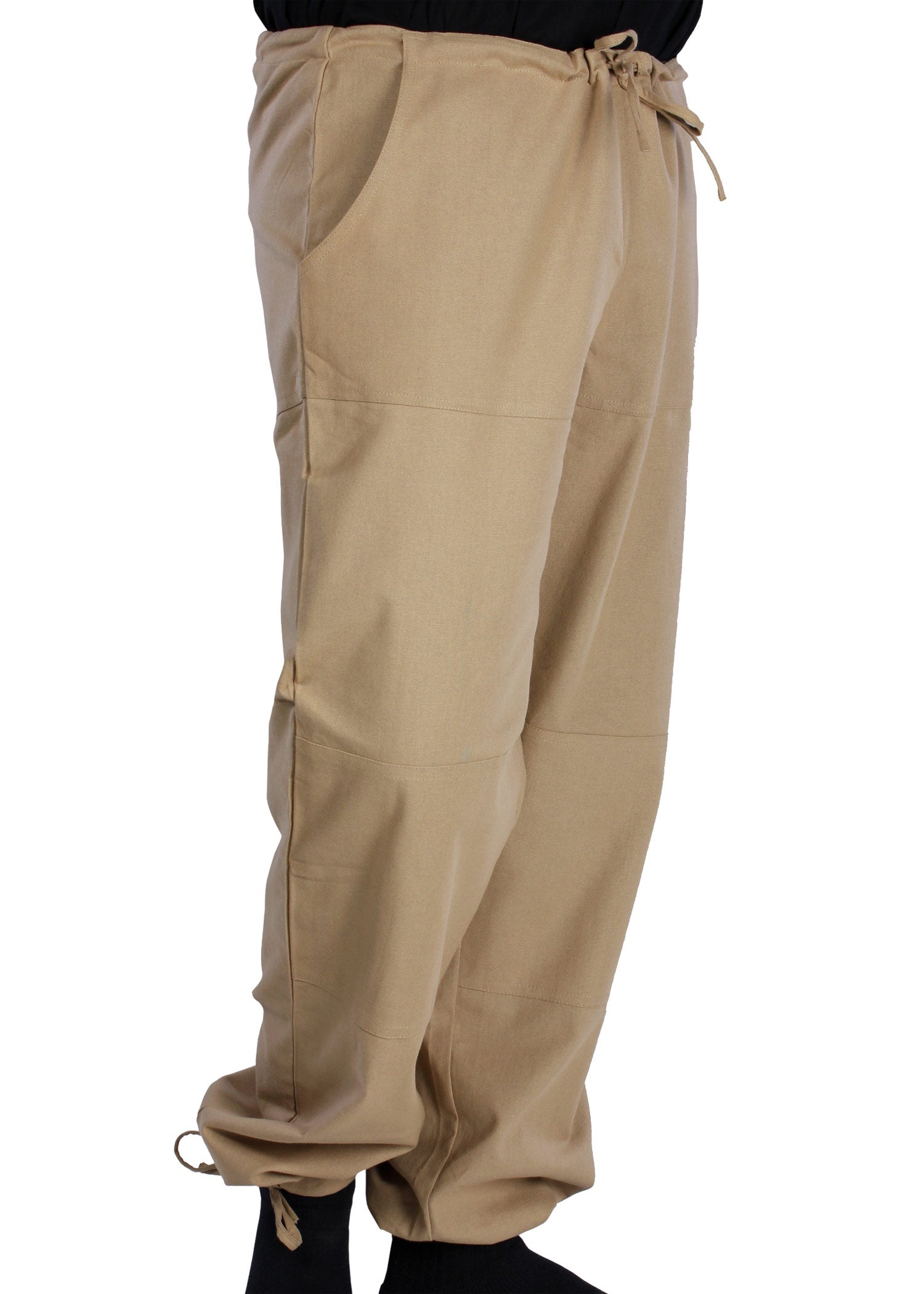 Imagen única de: Pantalón Medieval Sencillo, Beige.