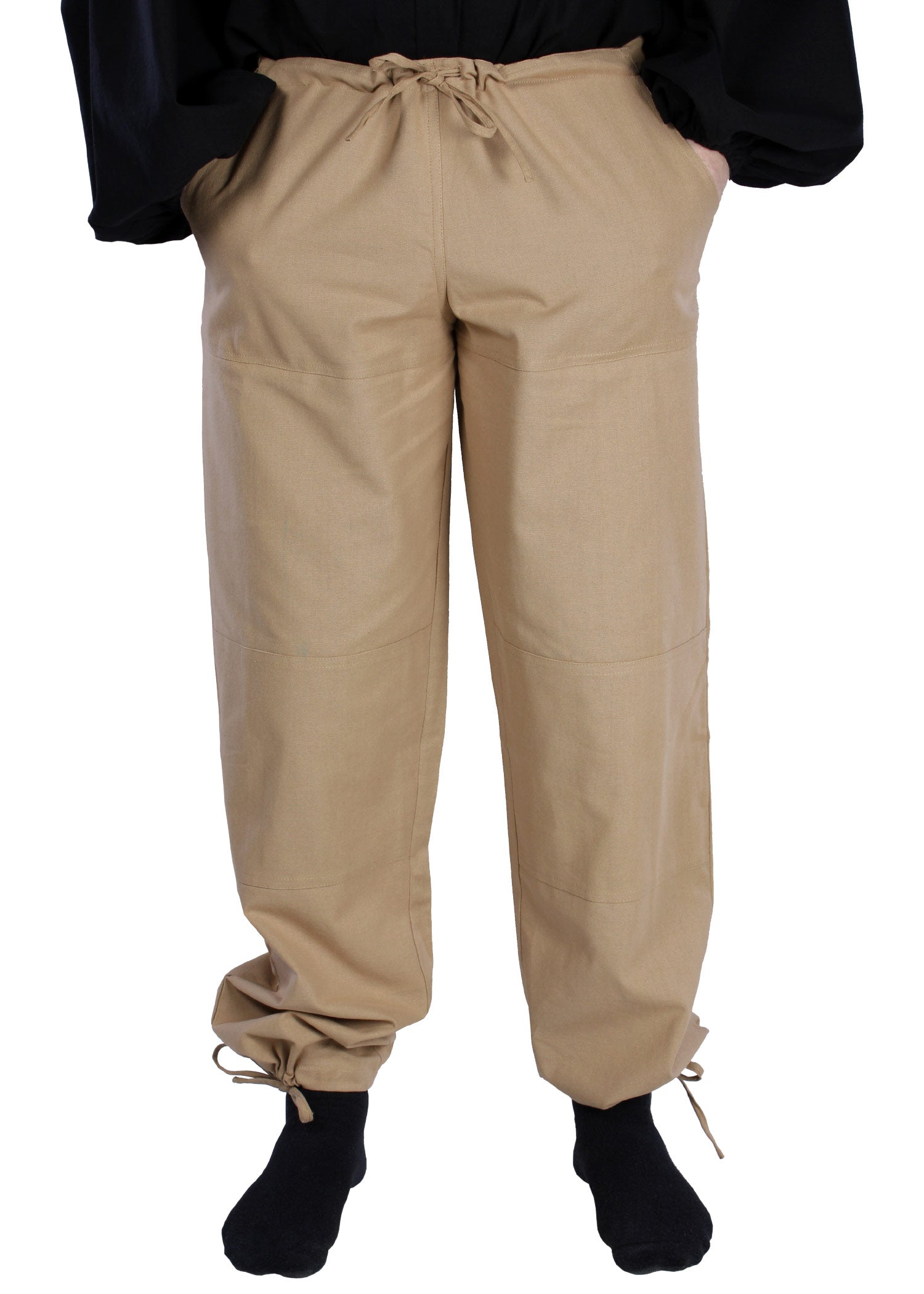 Imagen única de: Pantalón Medieval Sencillo, Beige.