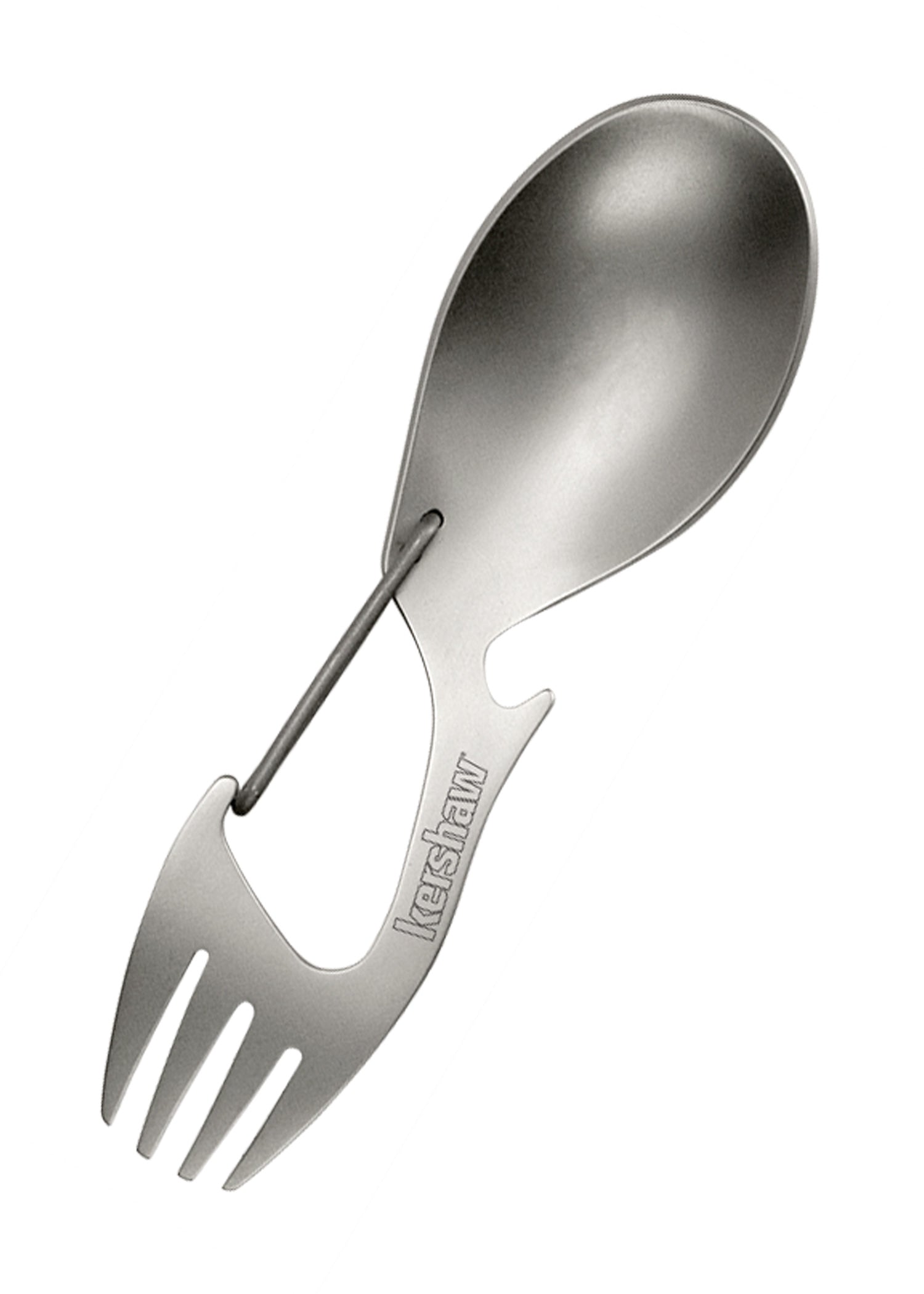 Imagen única de: Kershaw Ration Combinación De Cubiertos Y Tenedor.