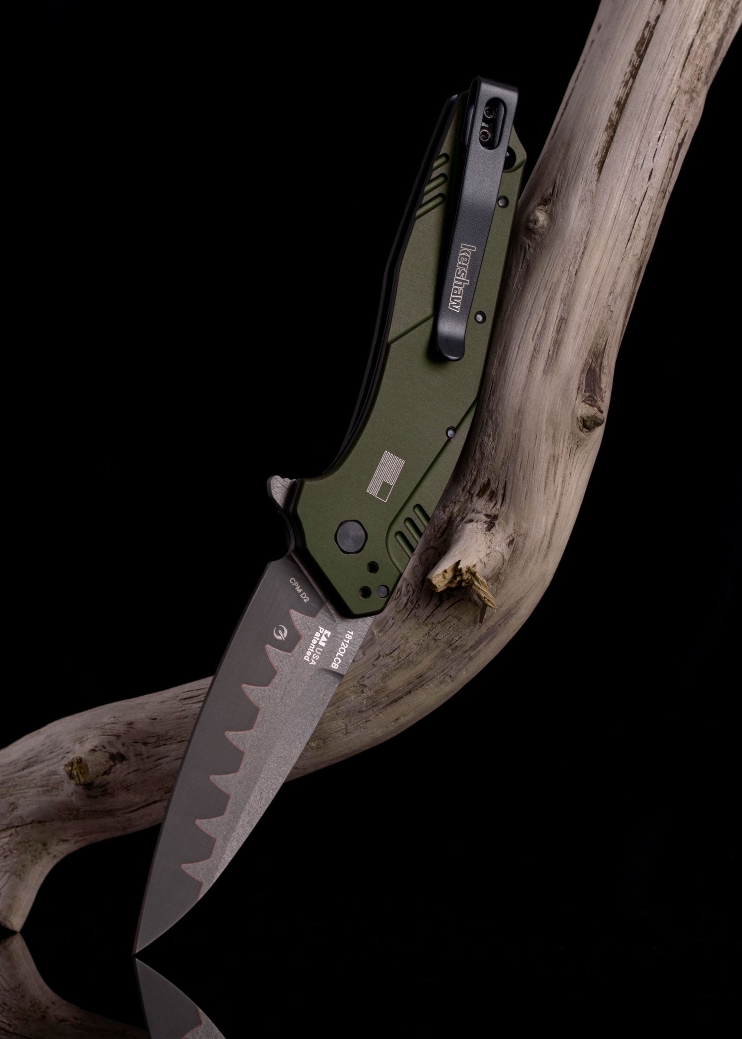 Imagen única de: Navaja Kershaw Dividend Composite Oliva