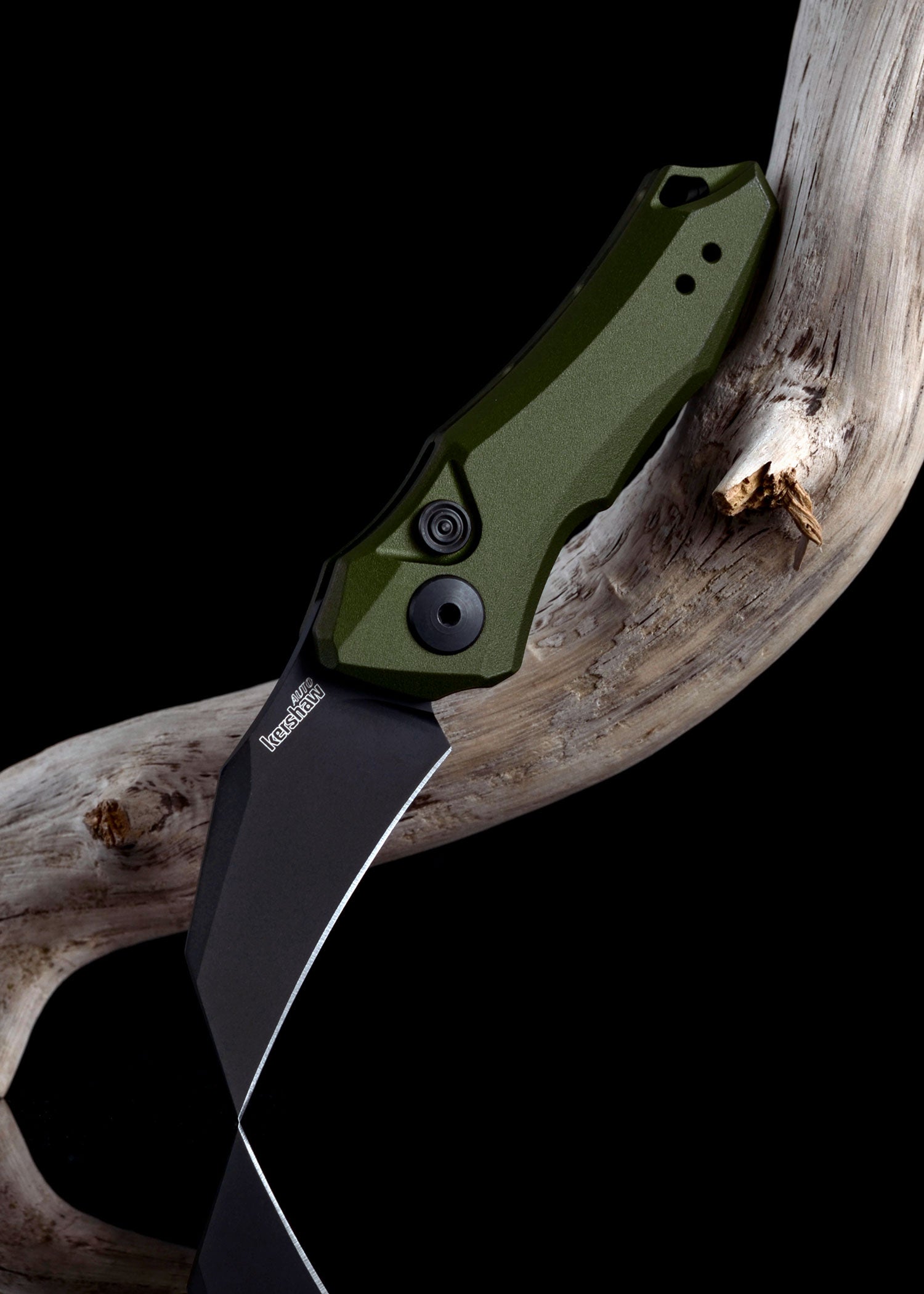 Imagen única de: Navaja Kershaw Launch 10, Verde Oliva