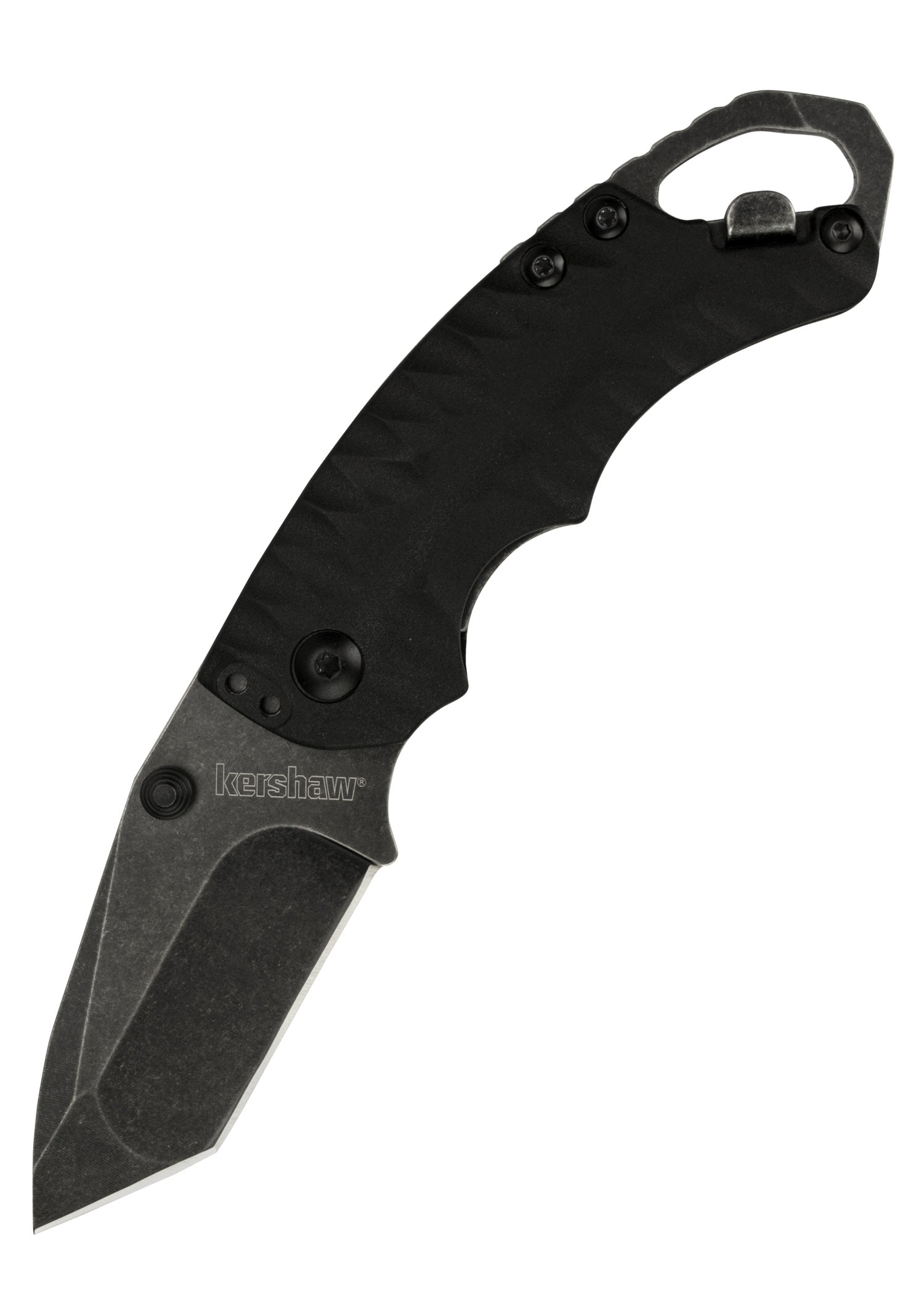 Imagen única de: Navaja De Bolsillo Kershaw Shuffle Ii, Negra, Blackwash