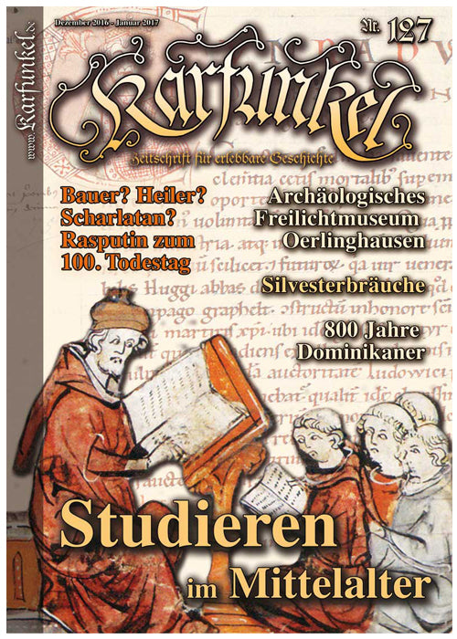 Imagen única de: Carbunclo 127 - Estudiar En La Edad Media