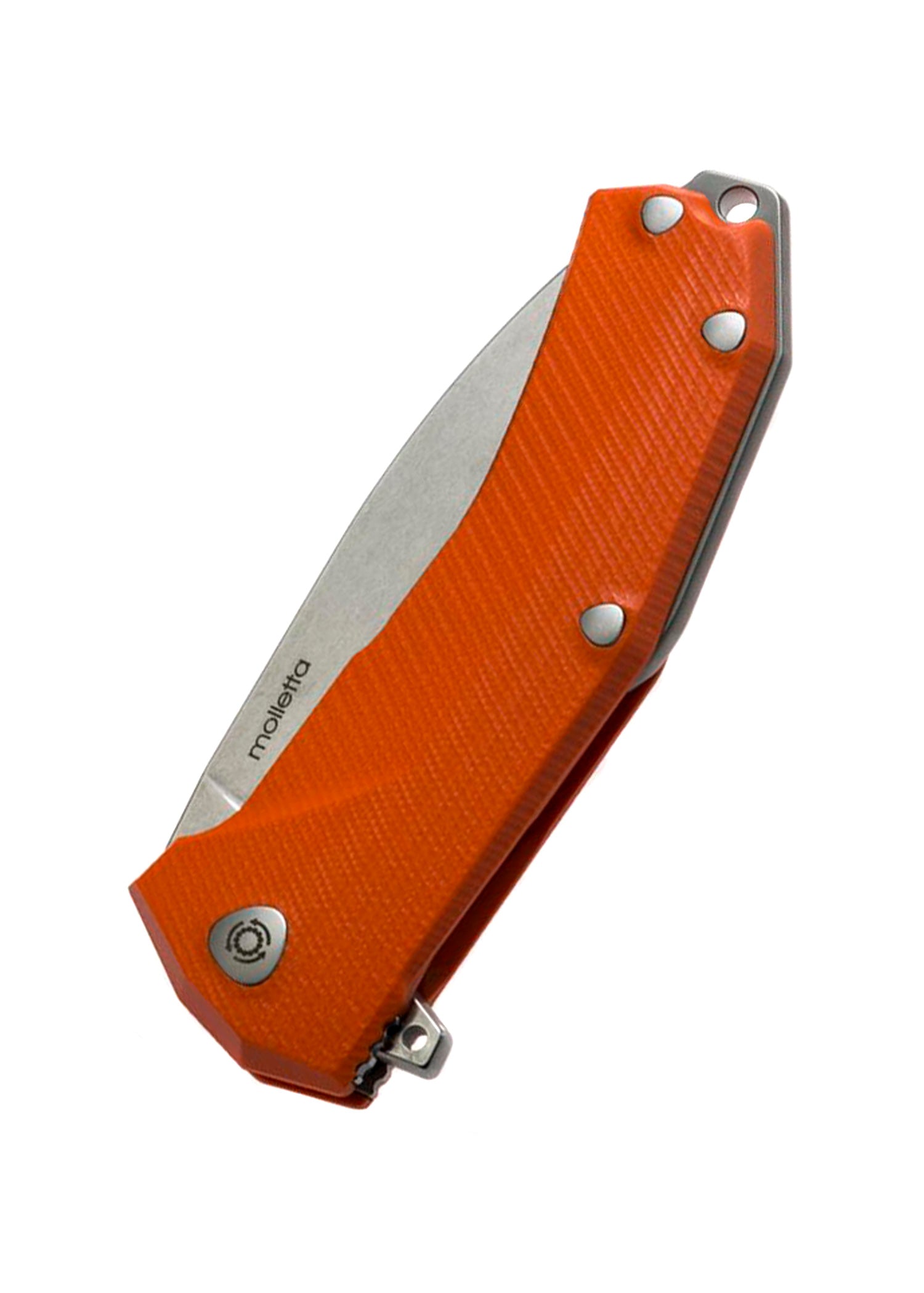 Imagen única de: Navaja De Bolsillo Kur G10 Mango Naranja, Lionsteel
