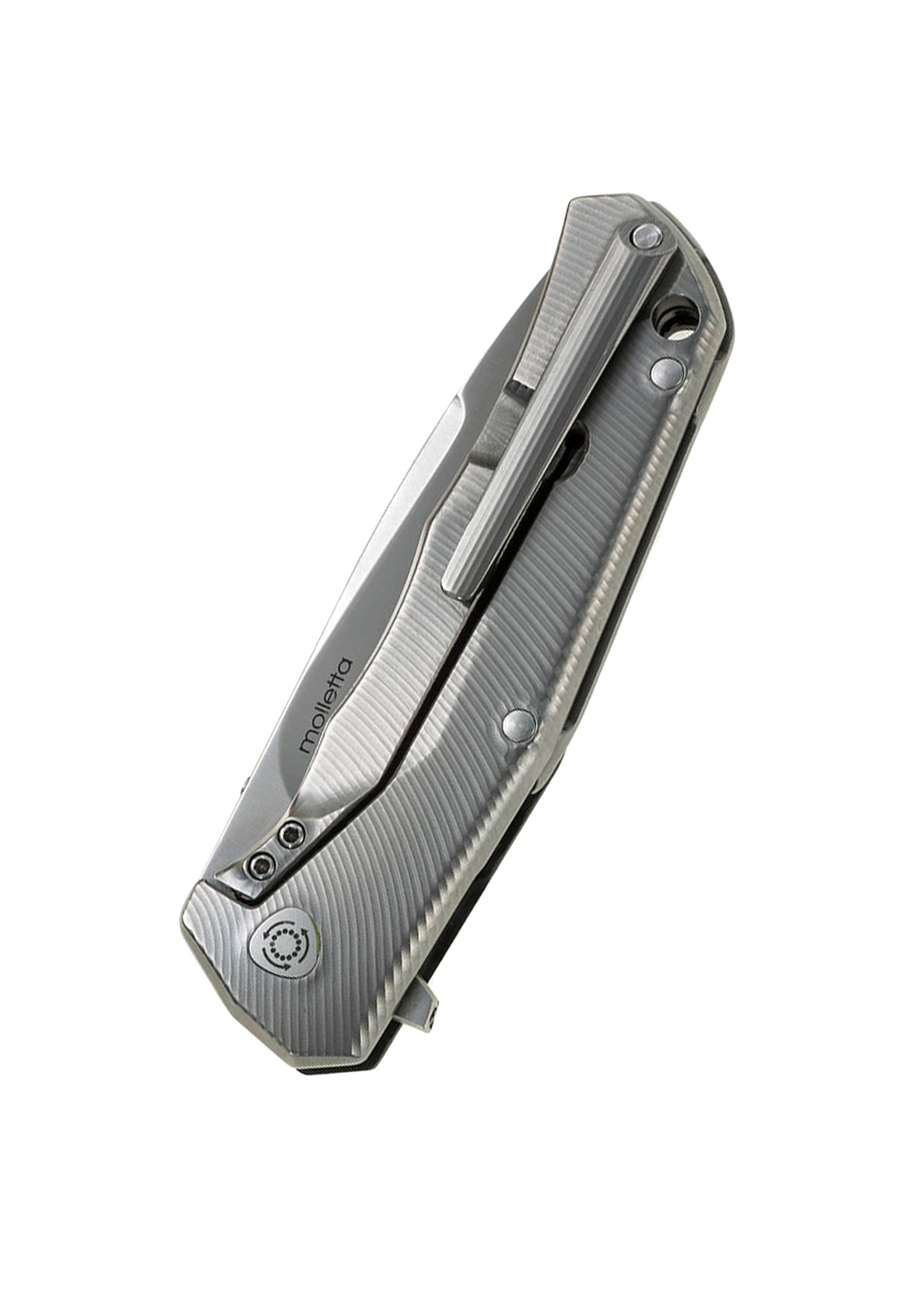 Imagen única de: Navaja De Bolsillo T.r.e. G10 Naranja, Acero León