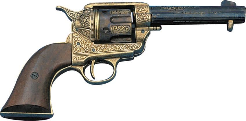 Imagen única de: Revólver Cal. 45 Peacemaker 4,75,L Réplica No Funcional M-1280