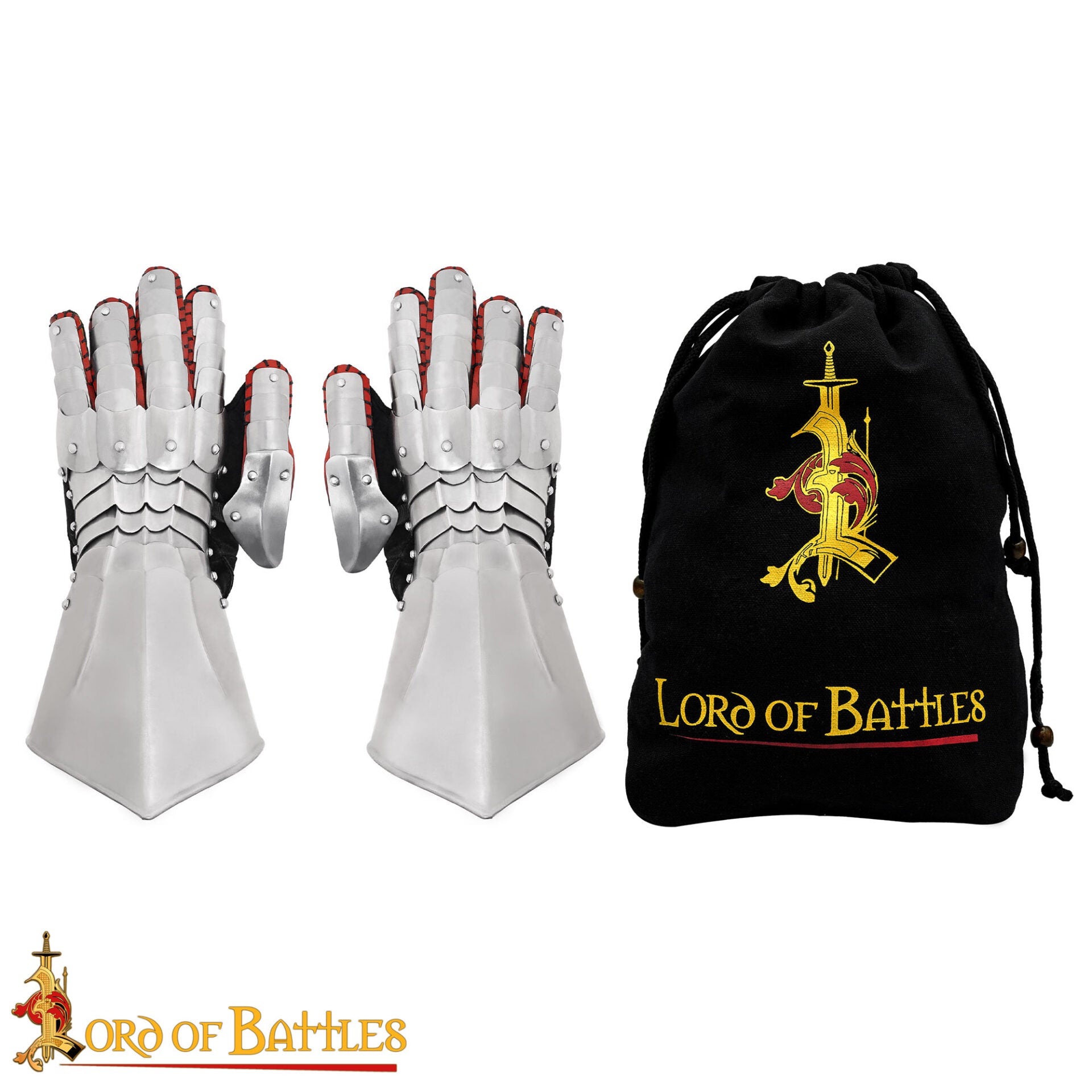 Guanteletes de Dedos Articulados de la Baja Edad Media del Siglo Xv - Imagen 4