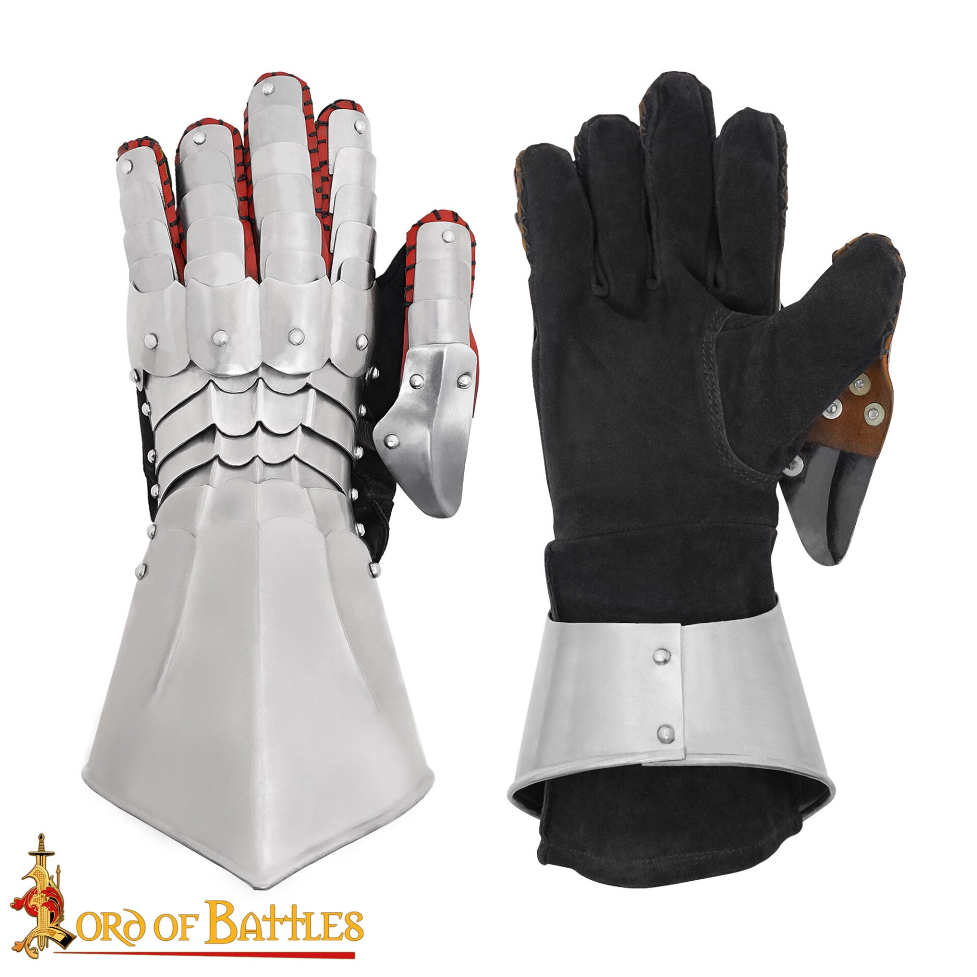 Guanteletes de Dedos Articulados de la Baja Edad Media del Siglo Xv - Imagen 5