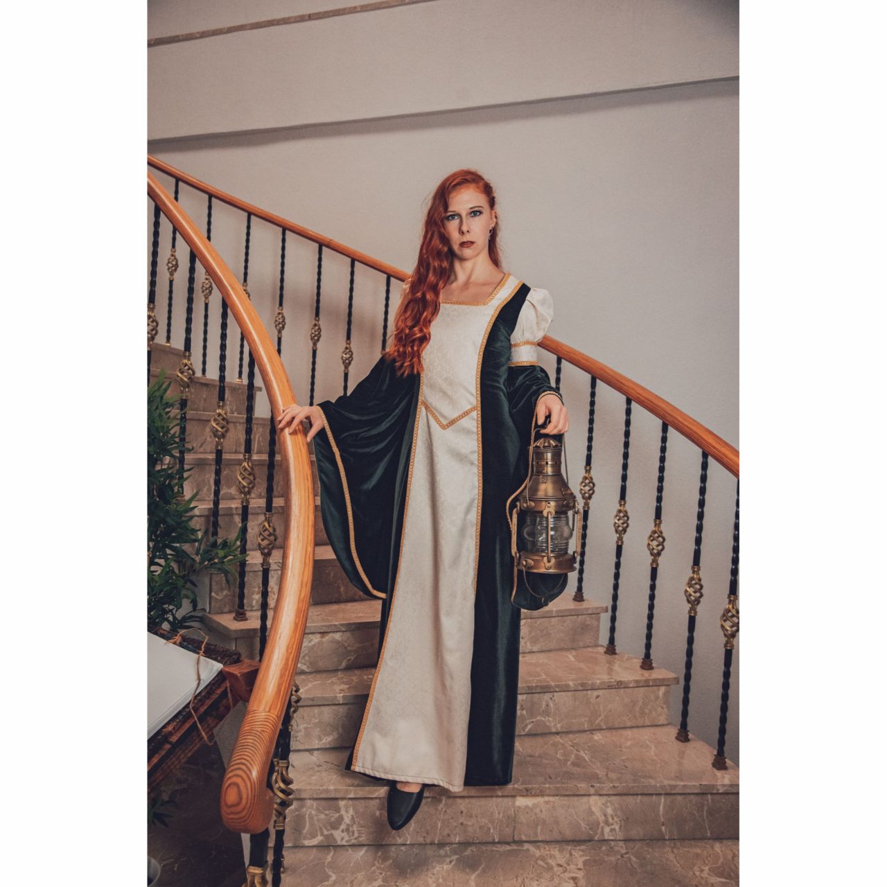 Imagen única de: Linterna de Aceite Rústica Vintage Retro Pure Brass