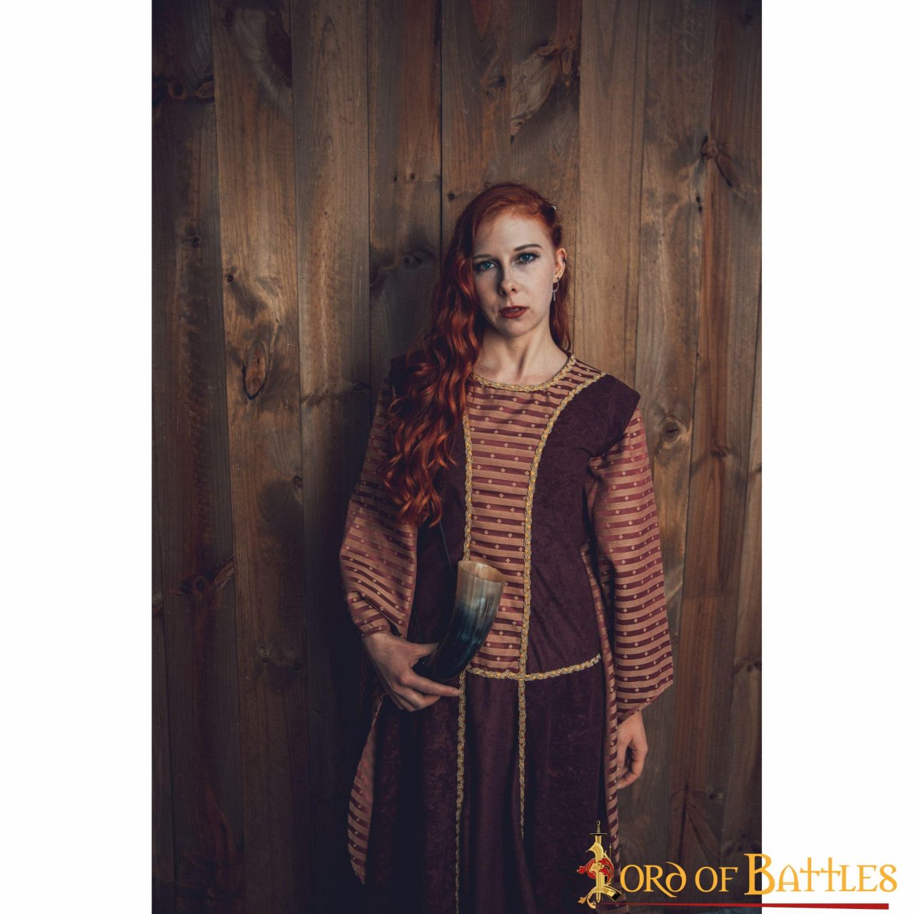 Imagen única de: Viking Blowing Horn - Bocina de Buey de Origen Ético con Boquilla de Latón