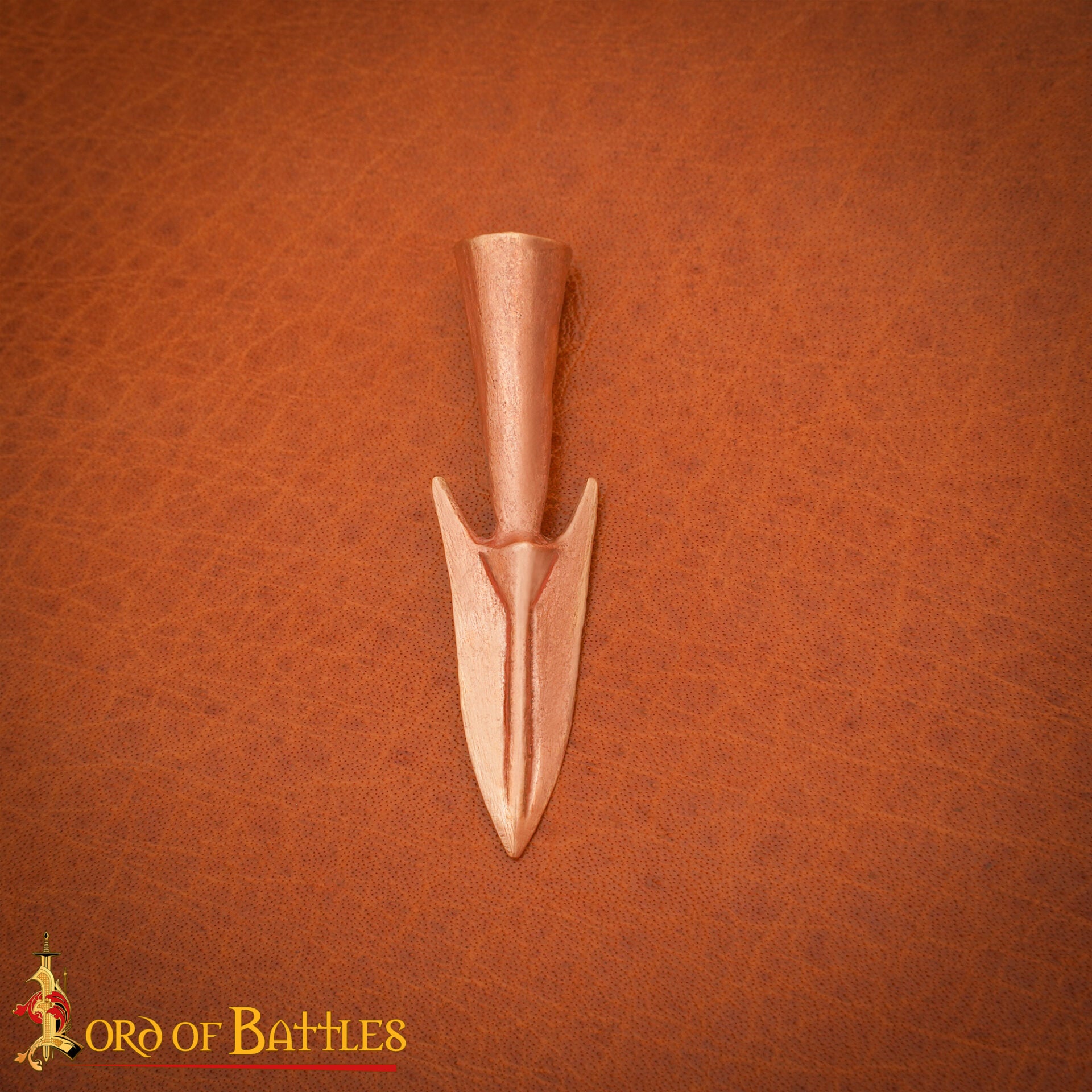 Imagen única de: Punta de Flecha Romana de Bronce del Siglo I-iii Fundida a la Cera Perdida | 5,5 Cm