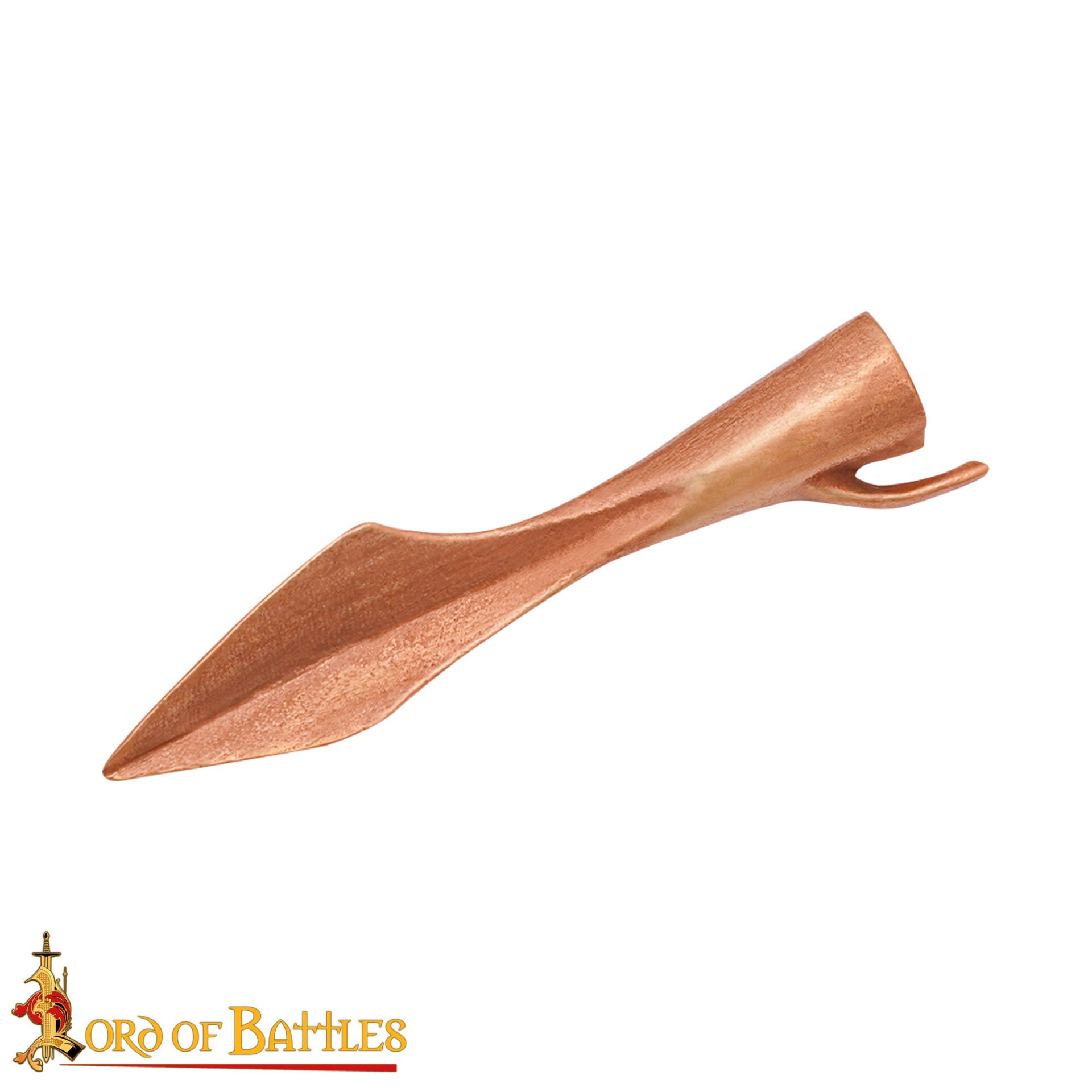 Imagen única de: Punta de Flecha de Bronce Fundido a la Cera Perdida de la Edad del Bronce Tardío, 5,5 Cm