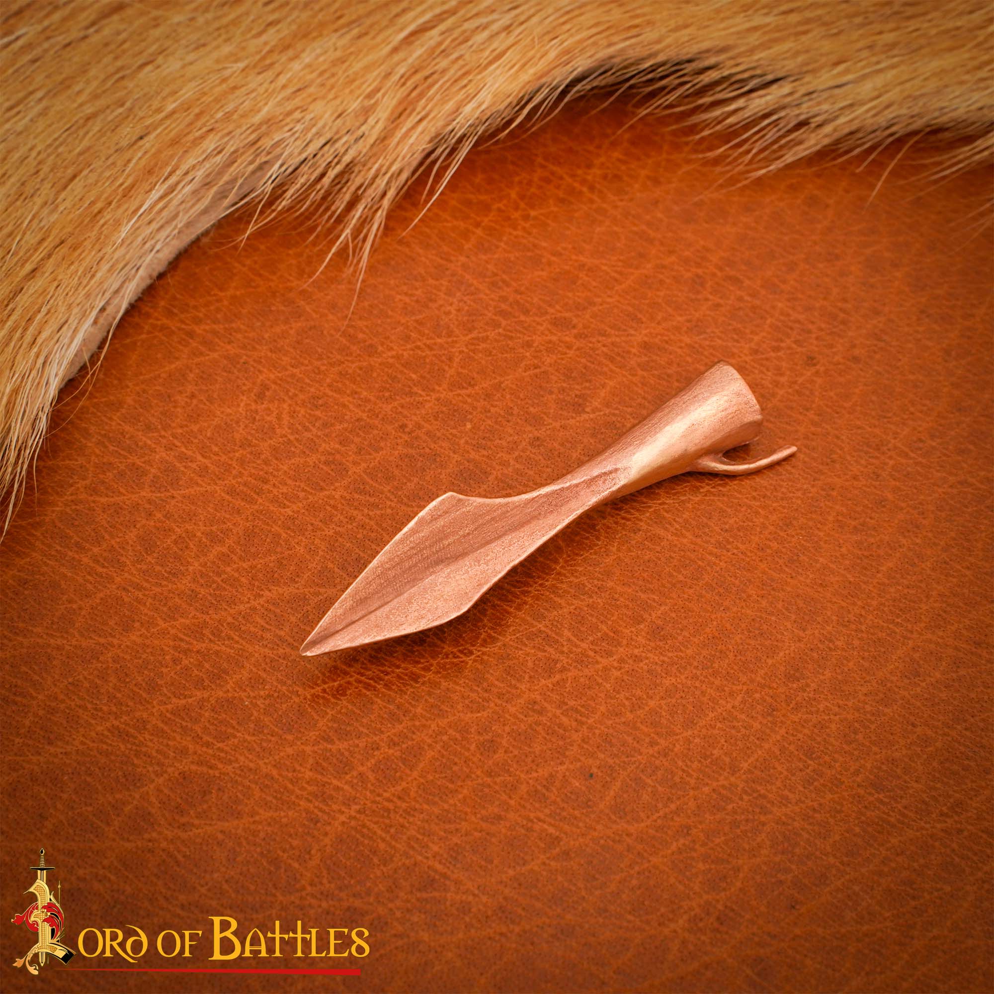 Imagen única de: Punta de Flecha de Bronce Fundido a la Cera Perdida de la Edad del Bronce Tardío, 5,5 Cm