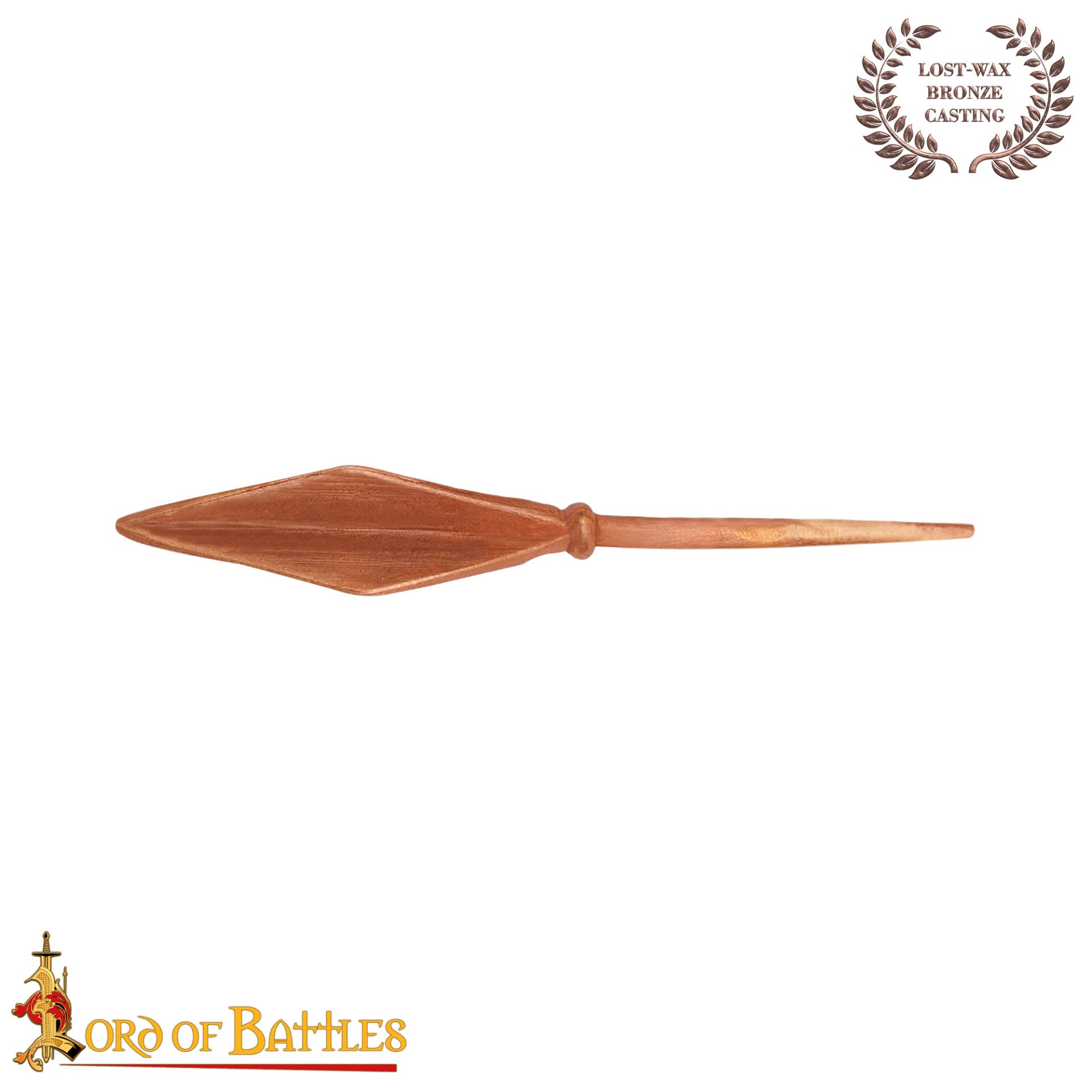 Imagen única de: Punta de Flecha de Bronce Fundido a la Cera Perdida 6,5 Cm