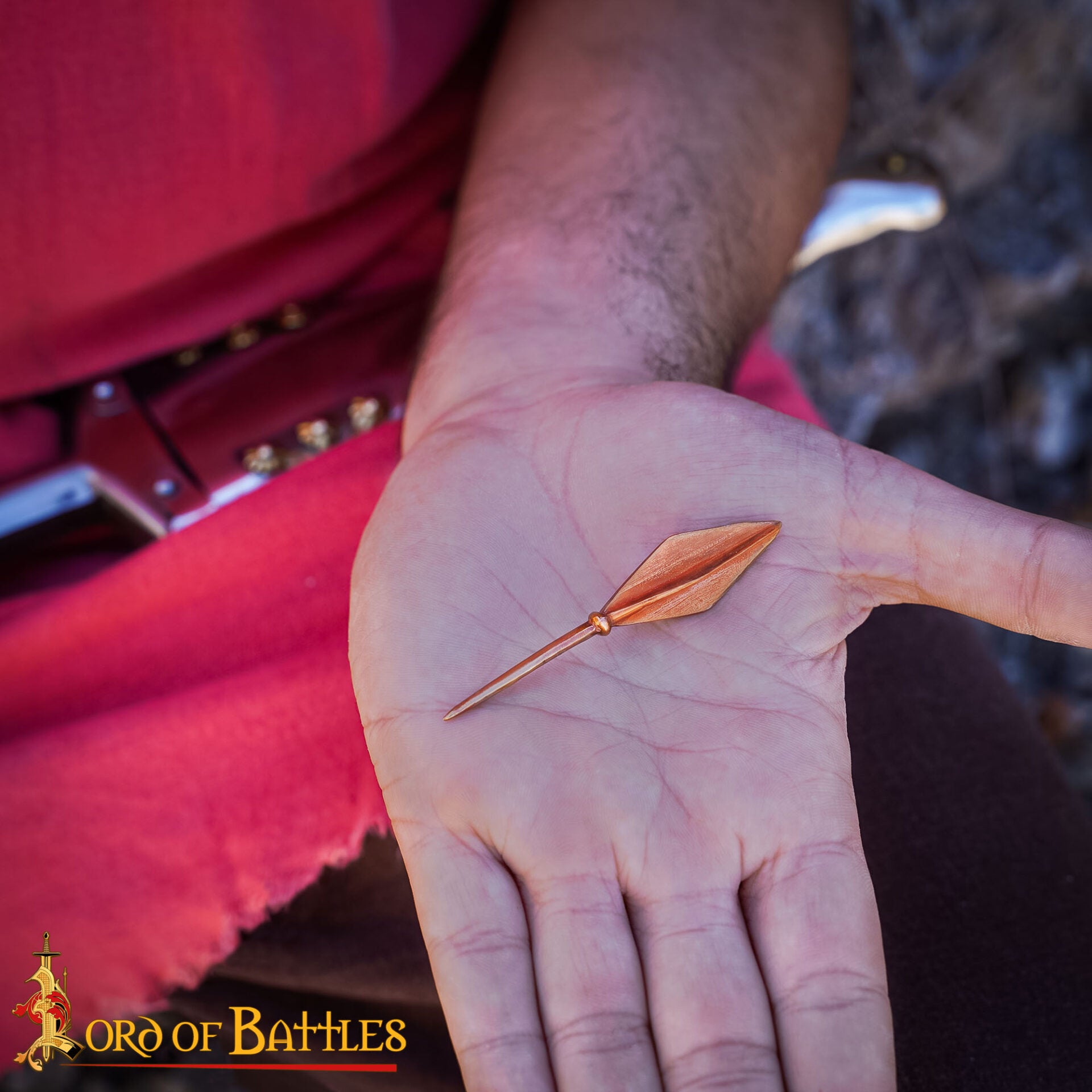 Imagen única de: Punta de Flecha de Bronce Fundido a la Cera Perdida 6,5 Cm