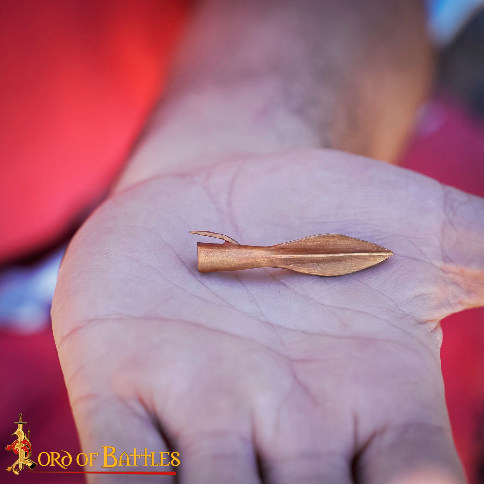 Imagen única de: Punta de Flecha de Bronce Estilo Fundición a la Cera Perdida de los Siglos Xiii-viii A.c. | 4,5 Cm