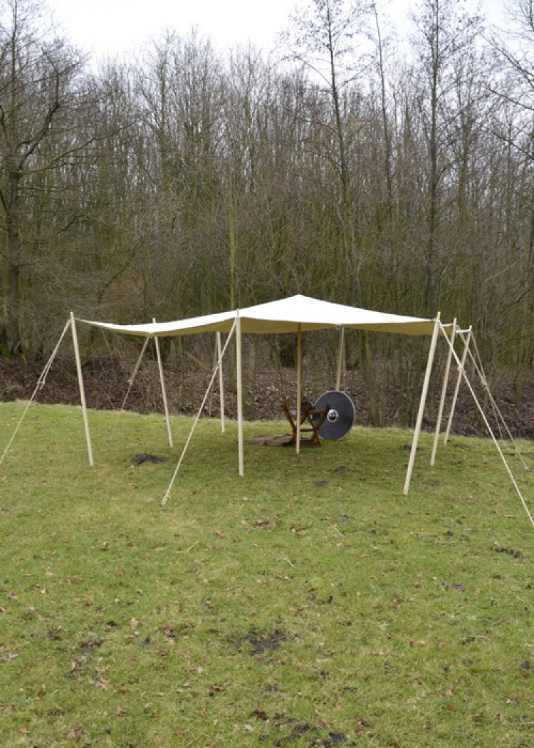 Imagen única de: Lona De Almacenamiento/toldo Con Trabillas, 250 G/m², Color Natural