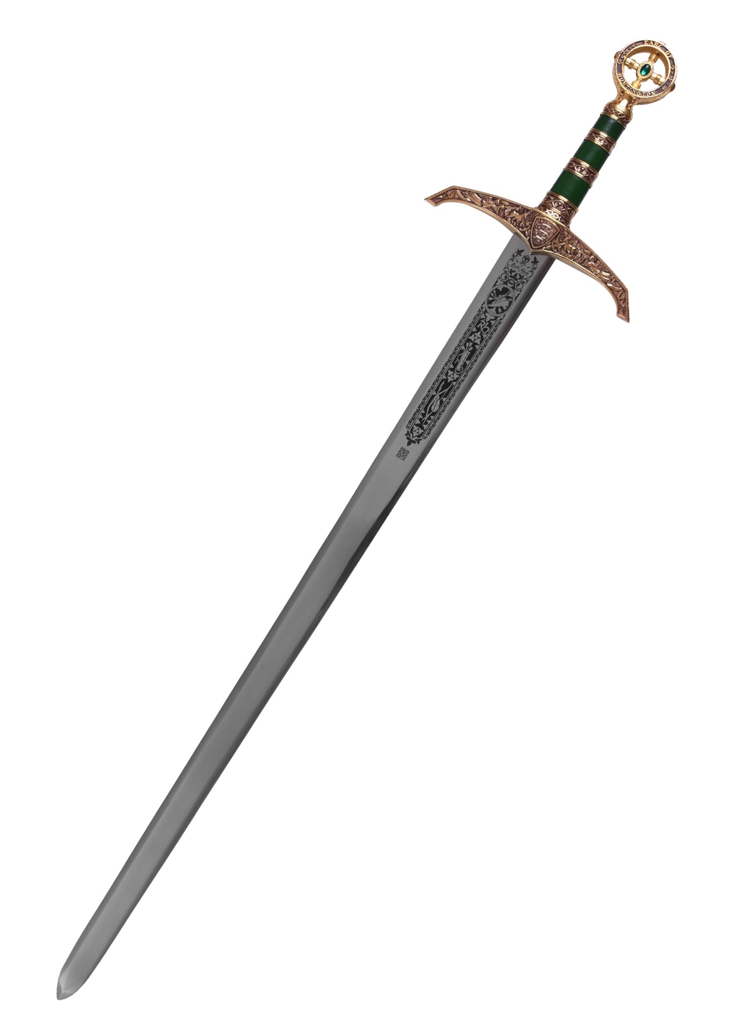 Imagen única de: Espada Robin Hood, Dorada, Con Grabado Decorativo.