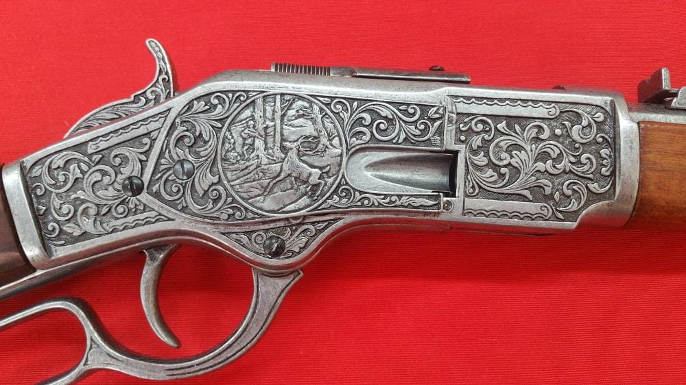 Imagen única de: Carabina Winchester Modelo 73 Réplica No Funcional 1253G