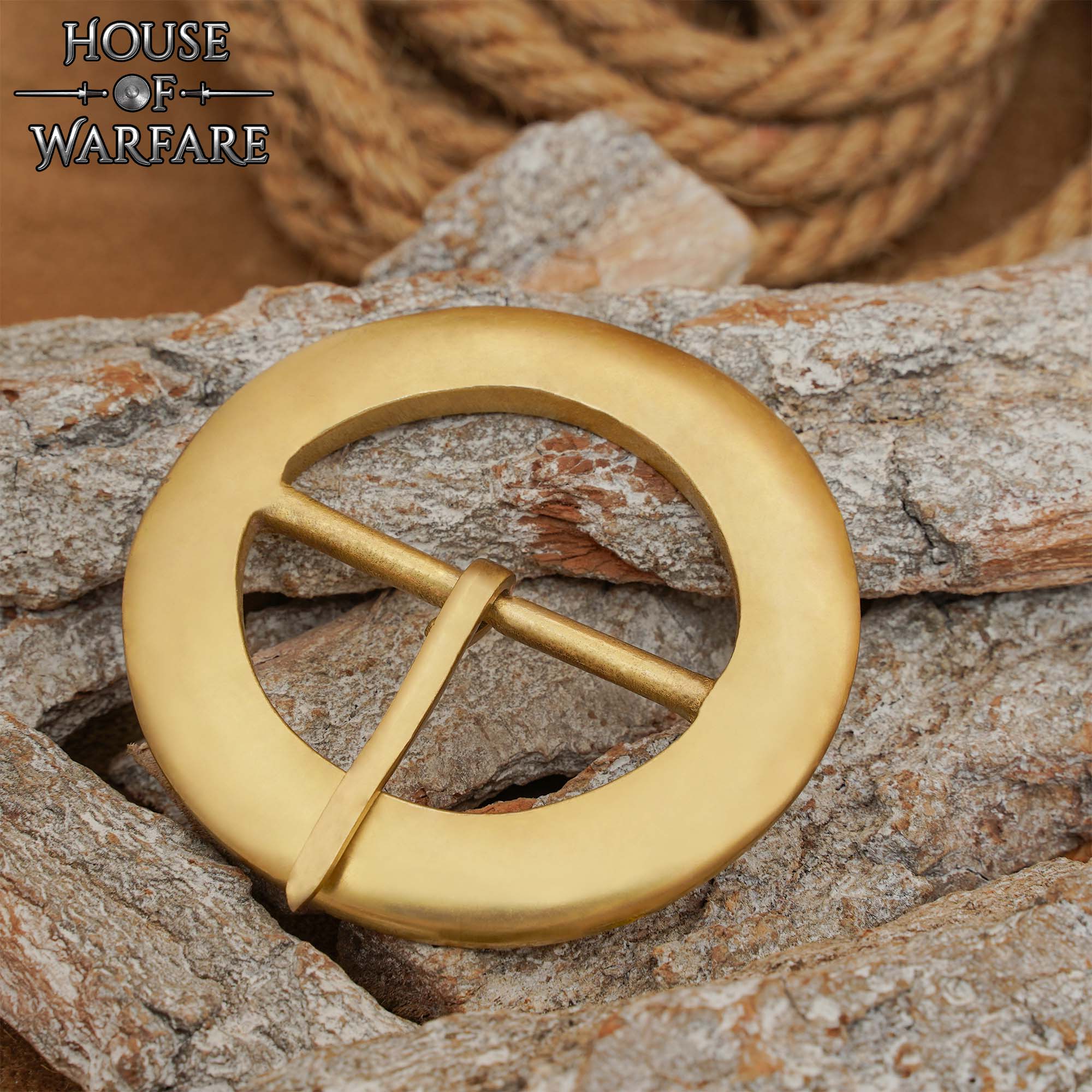 Imagen única de: Hebilla Redonda de Latón