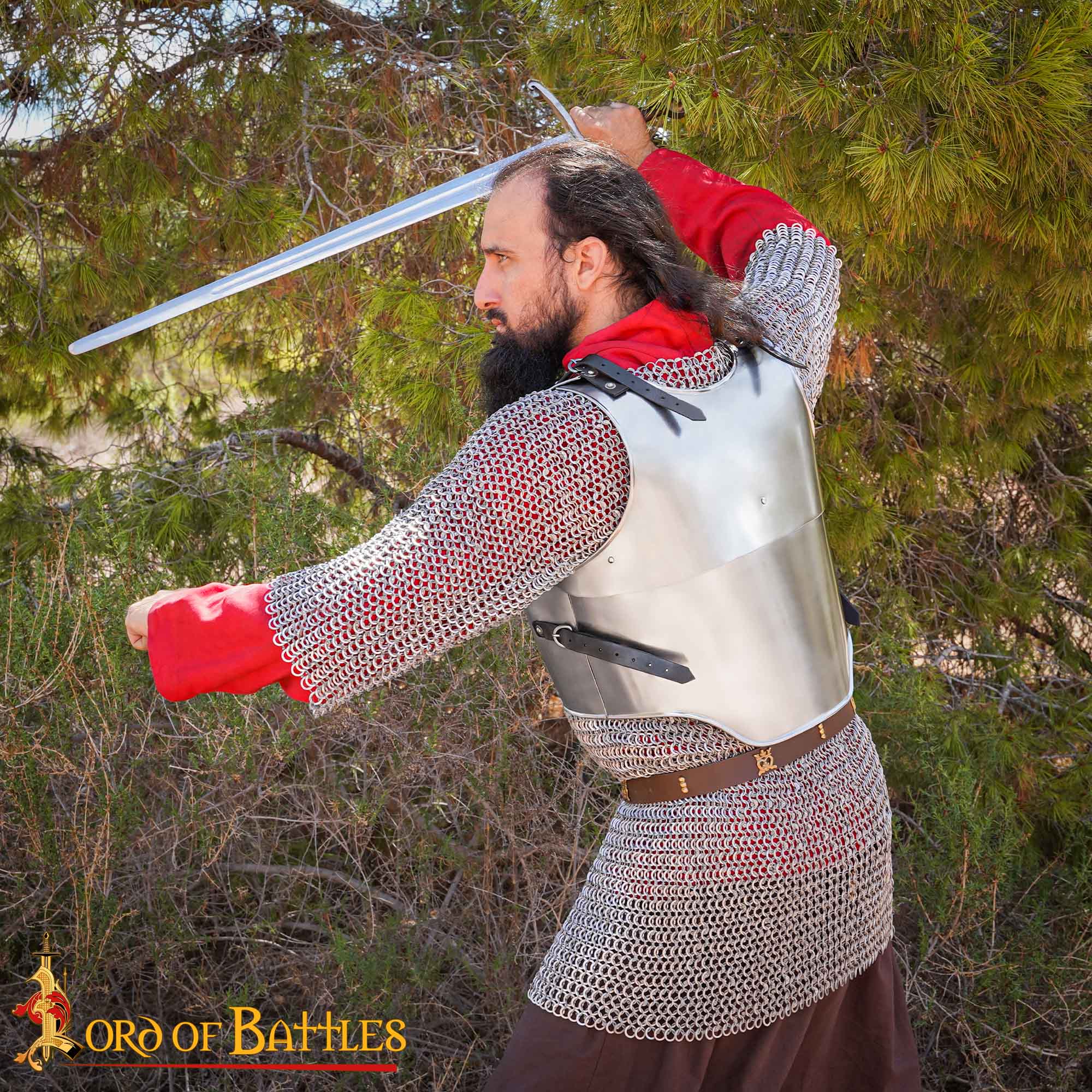 Imagen única de: Coraza Corta Medieval de Acero