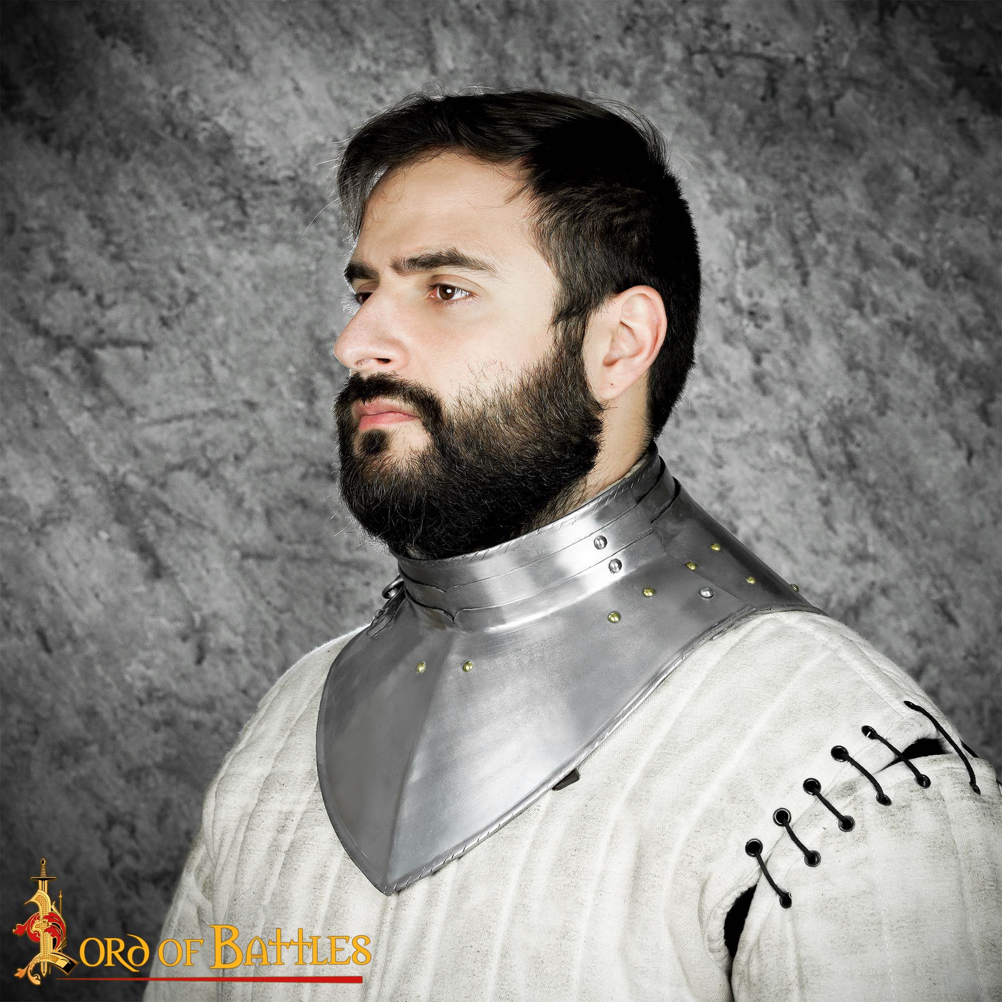 Imagen única de: Elegante Garrote Medieval de Acero Calibre 16