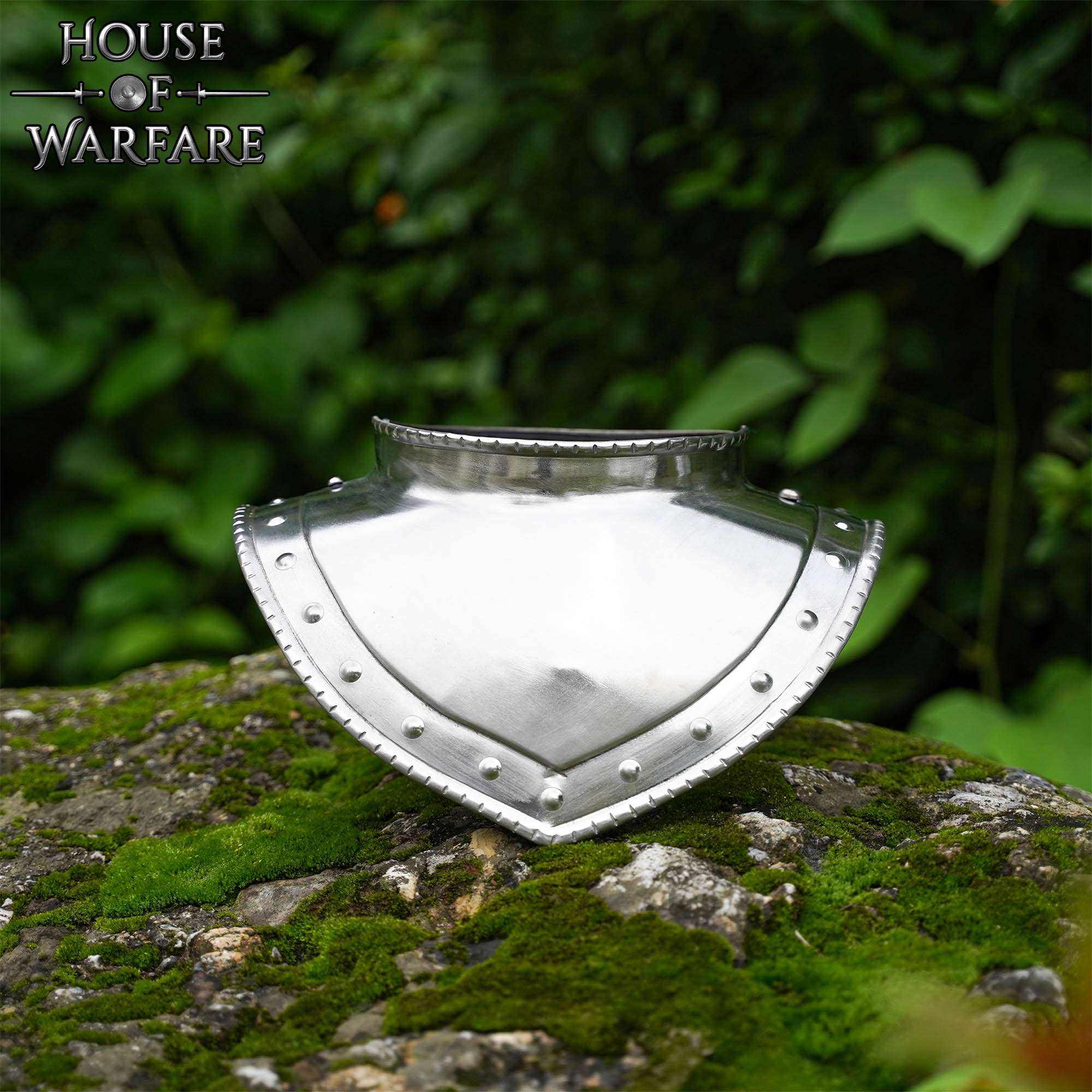 Imagen única de: Gorget Medieval de Acero para Soldados