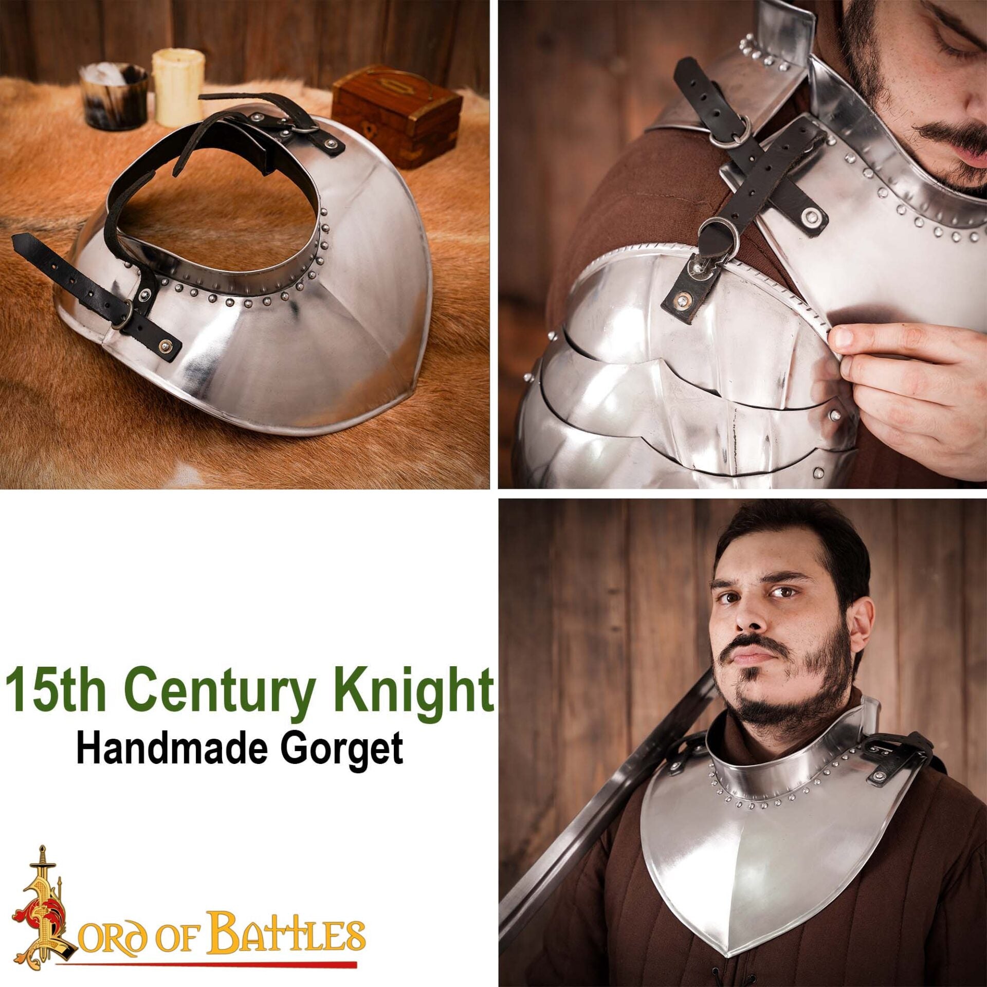 Imagen única de: Armadura de Placas Knightly Gorget