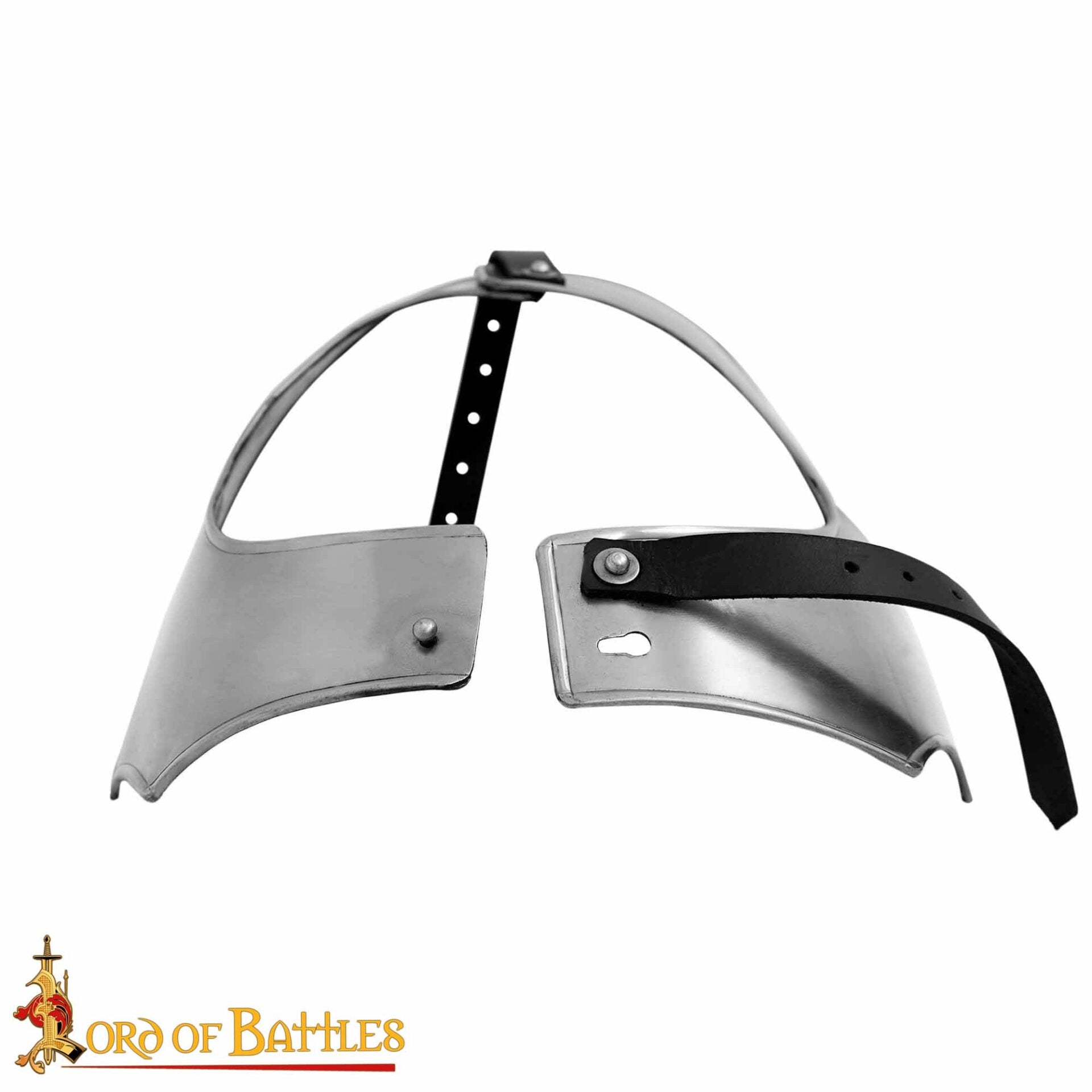 Imagen única de: Gorget de Acero Medieval de Caballero Vengador