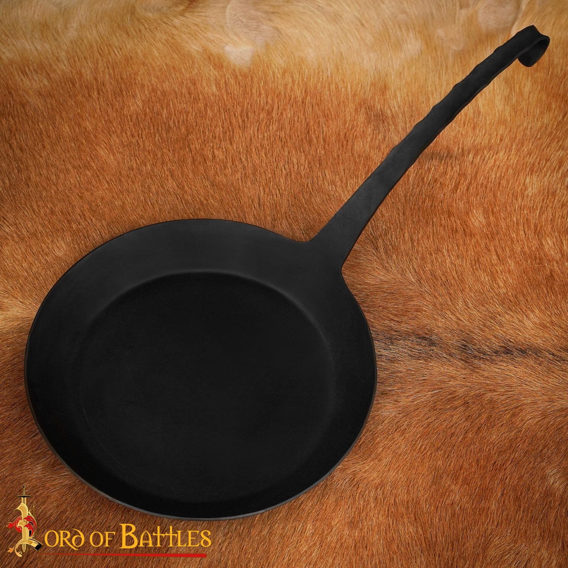 Imagen única de: Sartén de Hierro Forjado a Mano -larp