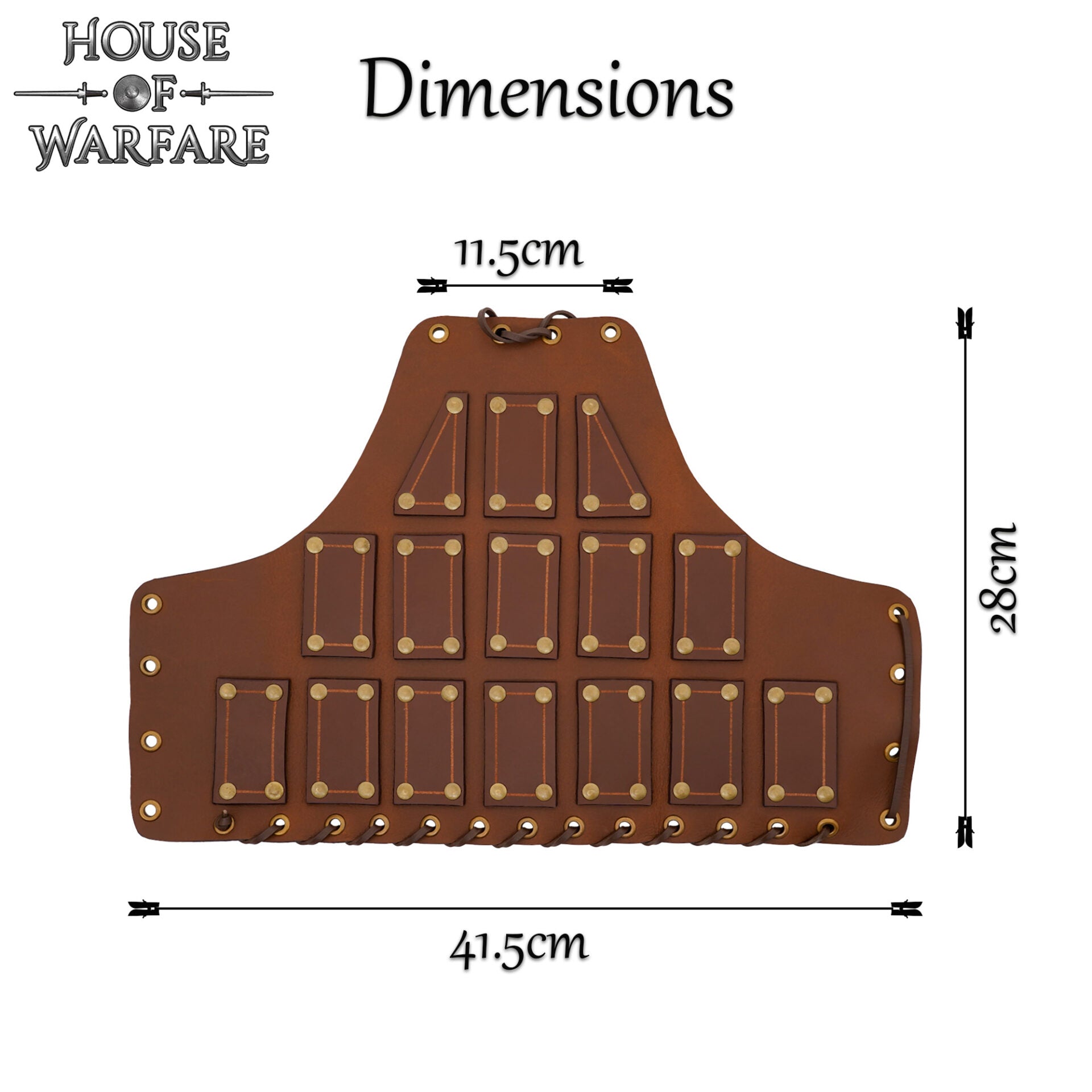 Imagen única de: Hombreras de Cuero / Pauldrons