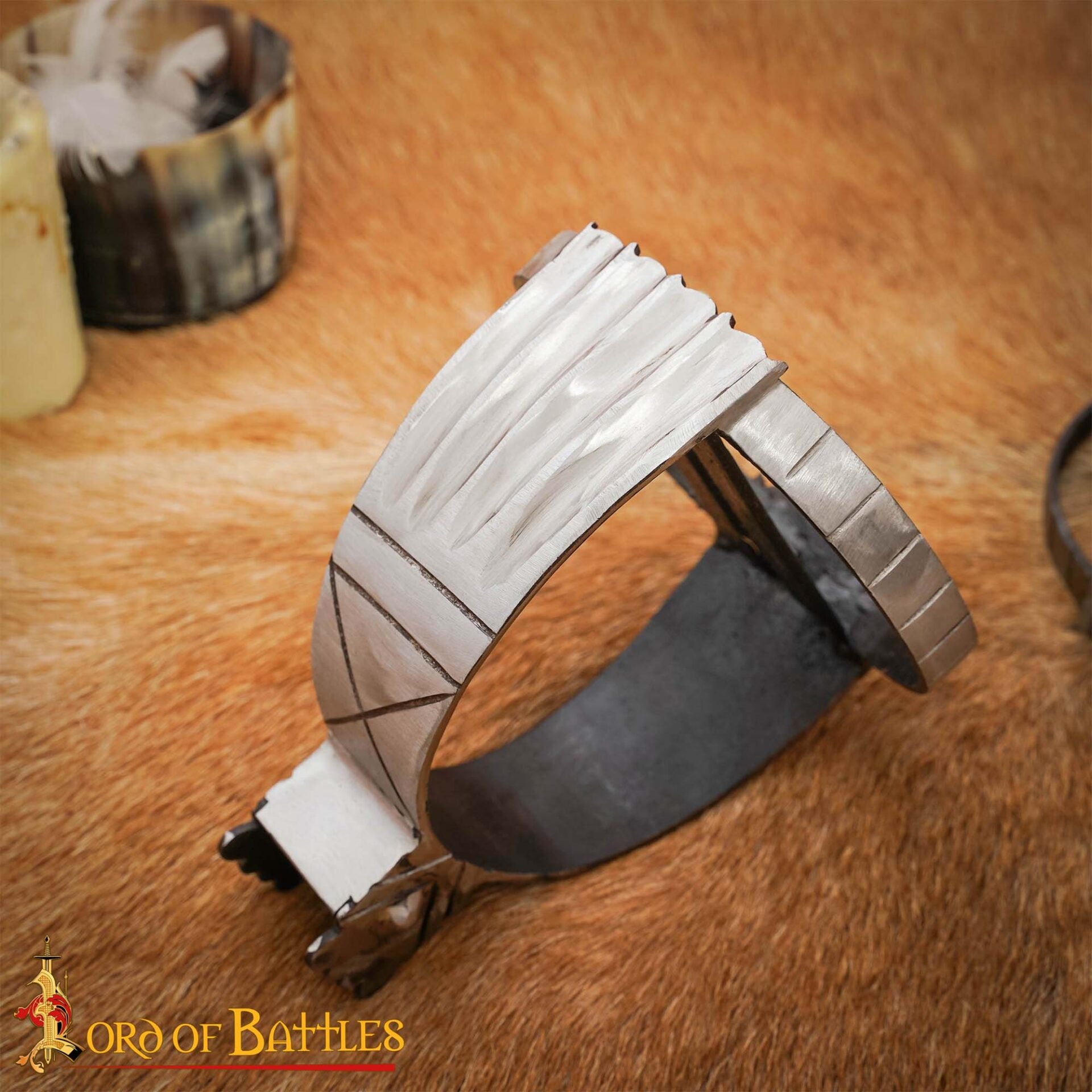 Imagen única de: Estribos Medievales de Acero Forjados a Mano