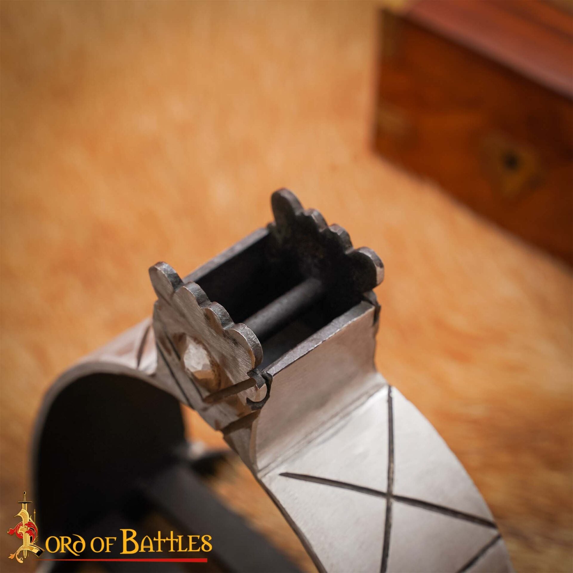 Imagen única de: Estribos Medievales de Acero Forjados a Mano