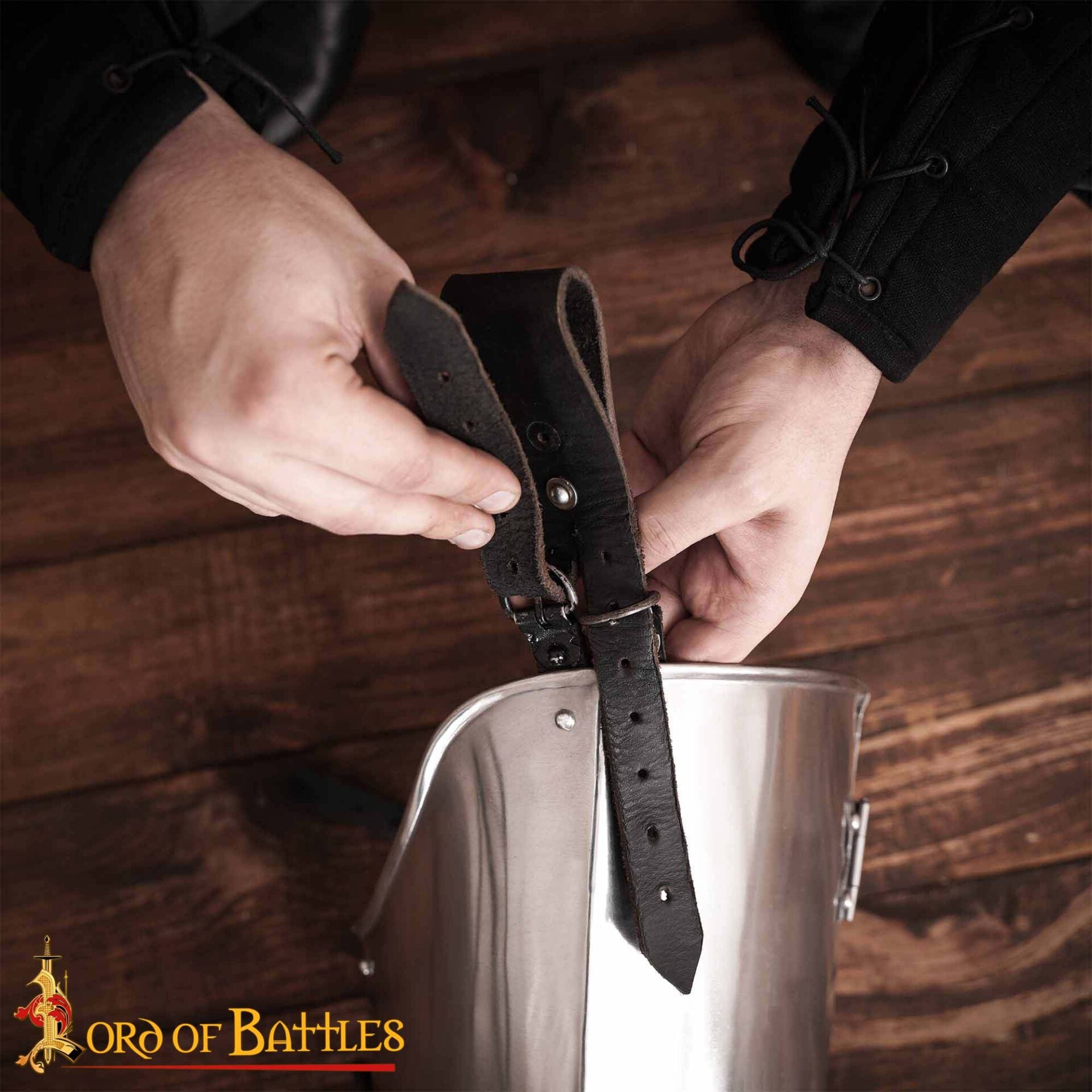 Imagen única de: Armadura Medieval Clásica - Acero para LARP