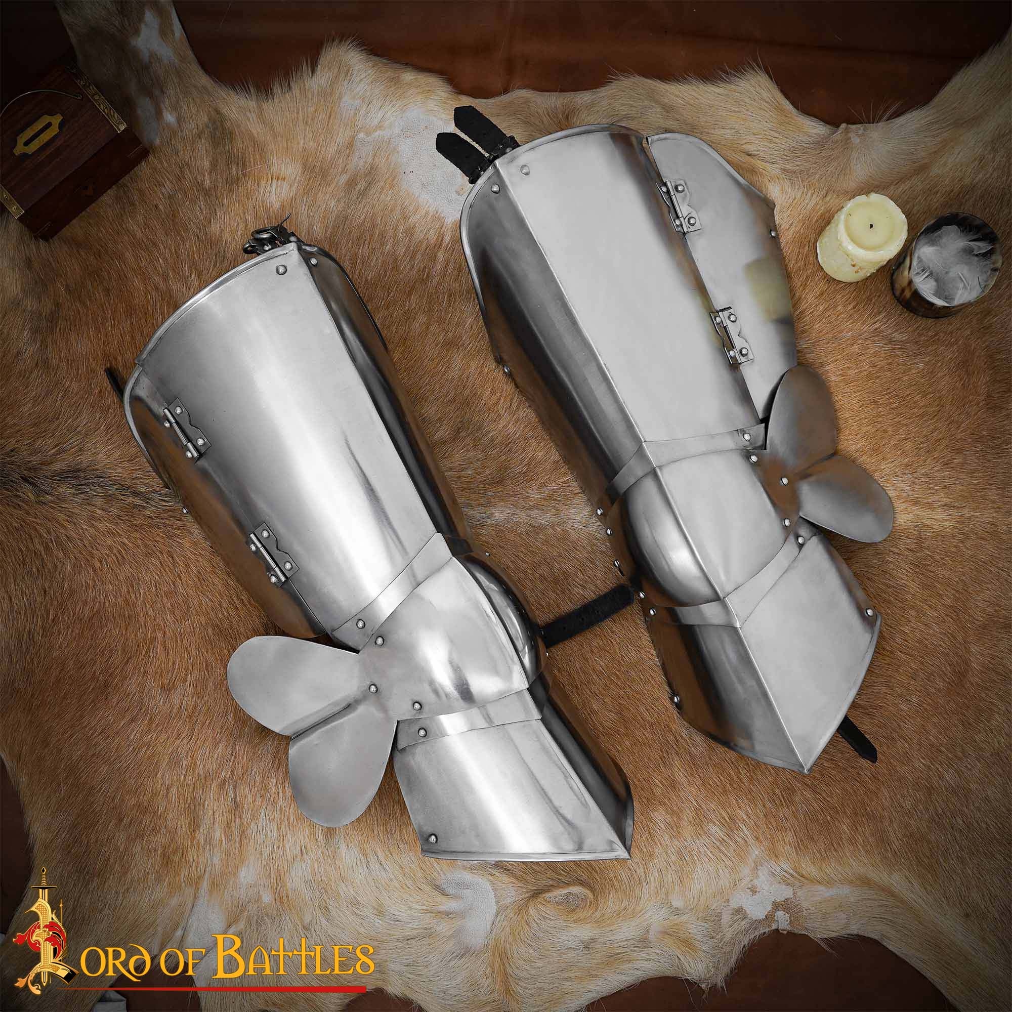 Imagen única de: Armadura Medieval Clásica - Acero para LARP