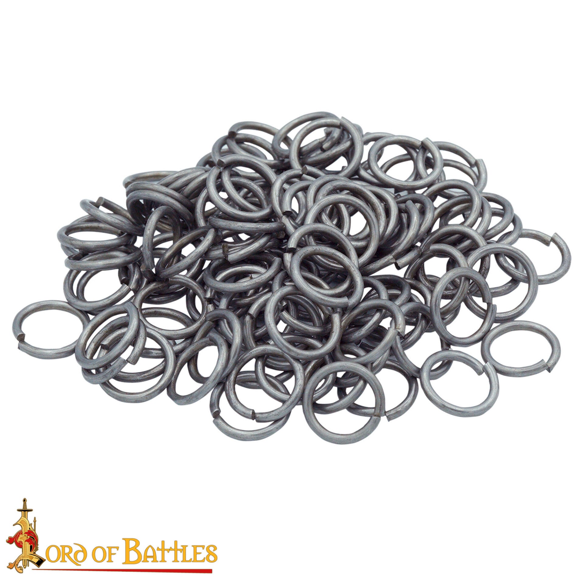 Imagen única de: Anillos Sueltos - Alambre de Acero Dulce de Alta Resistencia a la Tracción, Conificado, 9 Mm - Paquete de 1 Kg