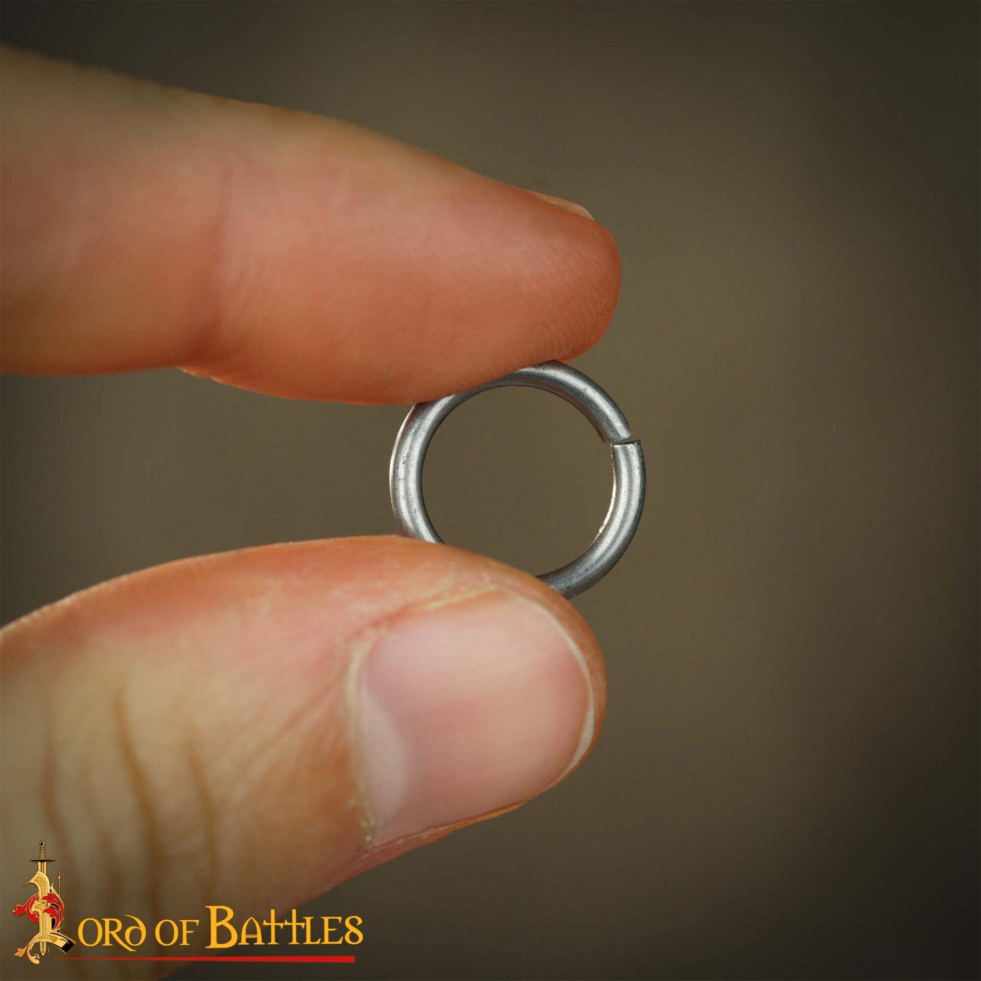 Imagen única de: Anillos Sueltos - Alambre de Acero Dulce de Alta Resistencia a la Tracción, Conificado, 9 Mm - Paquete de 1 Kg