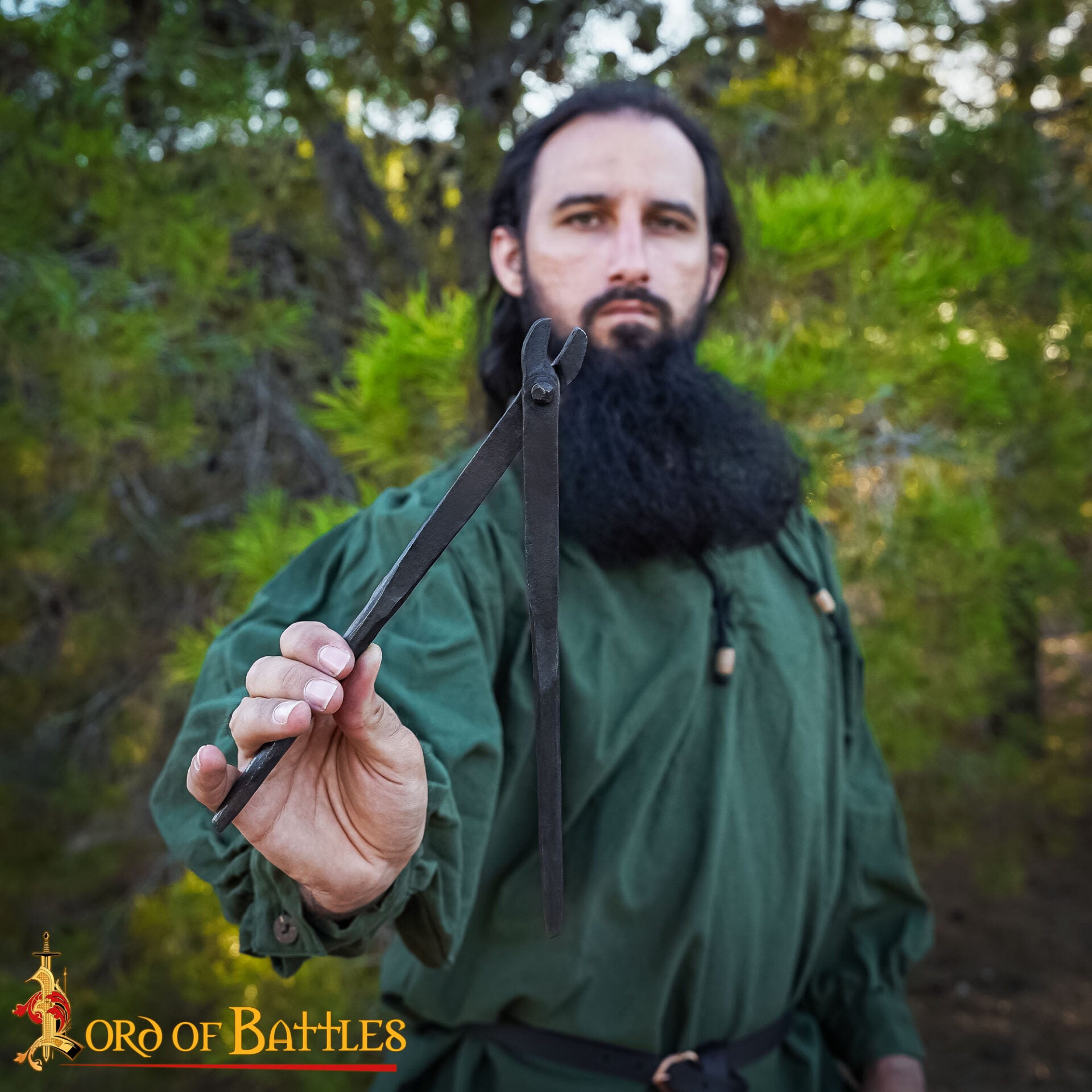 Imagen única de: Remachadora Redonda de Acero Forjado a Mano para Anillas de Correo de 6 Mm y Calibre 18