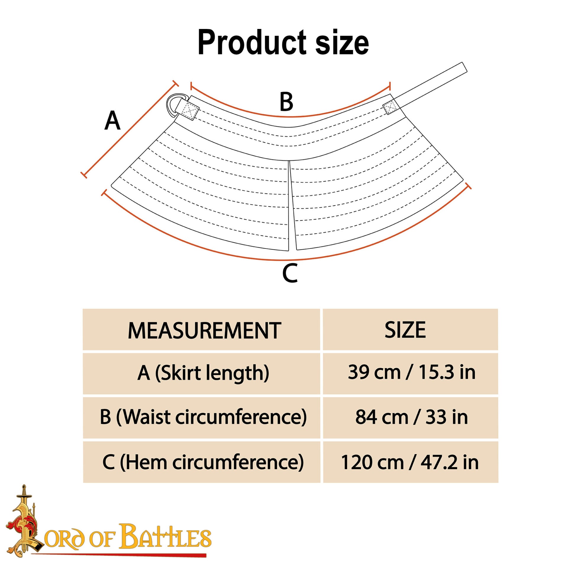 Gambesón Acolchado - Protección Acolchada de Muslos para Hema y Larp - Imagen 3