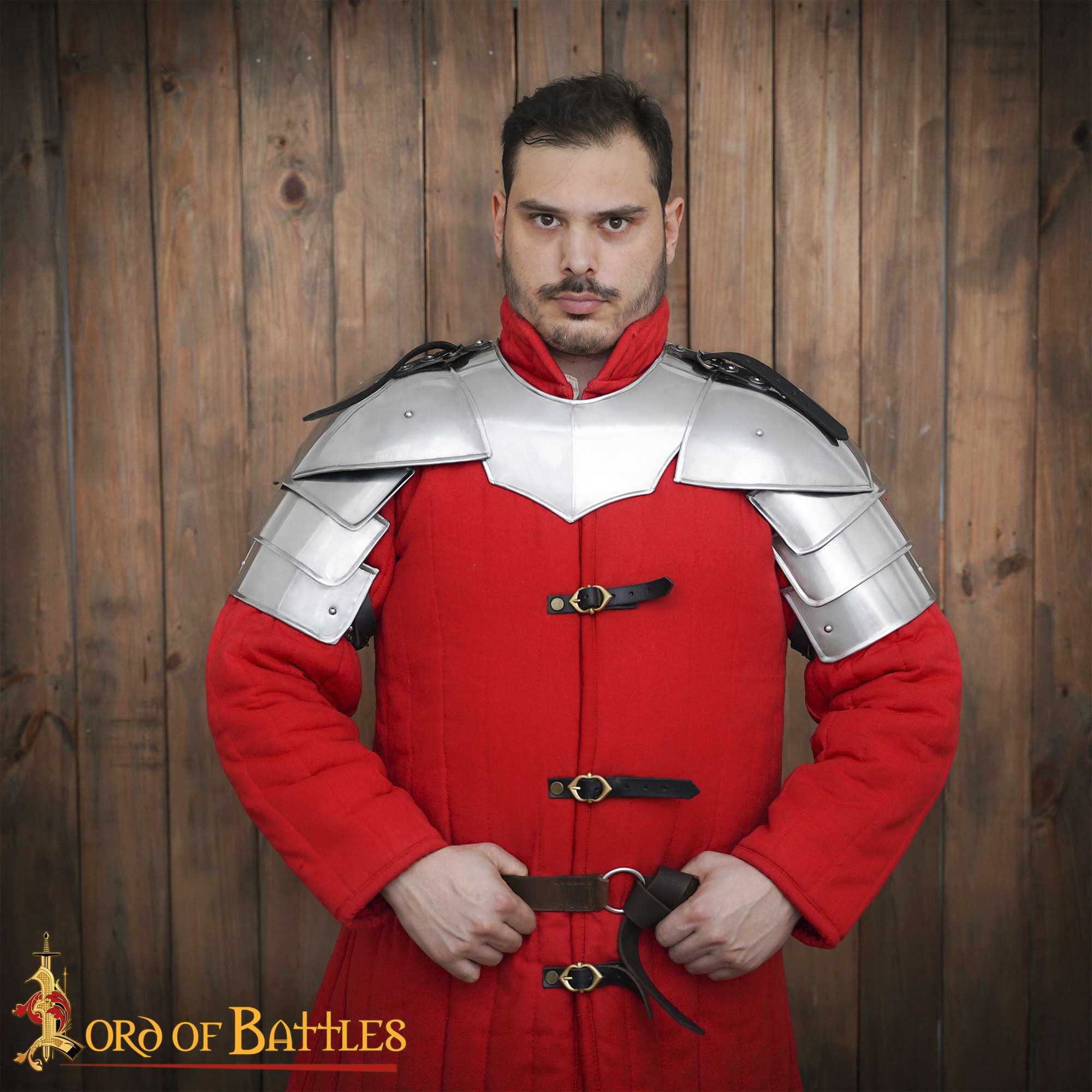 Imagen única de: Medieval Fantasy Soldado Pauldrons