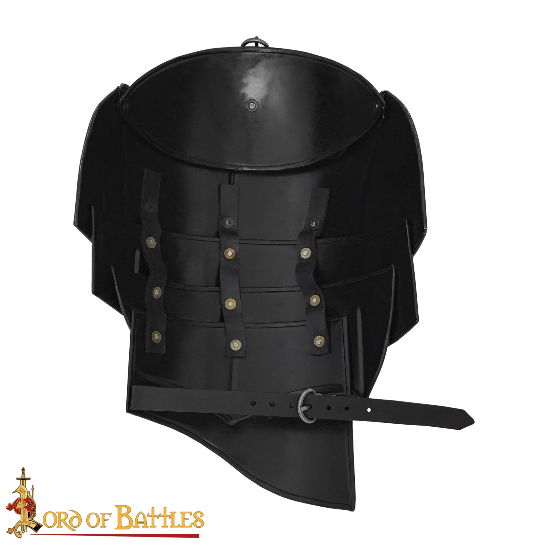 Imagen única de: Medieval Fantasy Steel Pauldrons With Blade Breakers - Discontinued