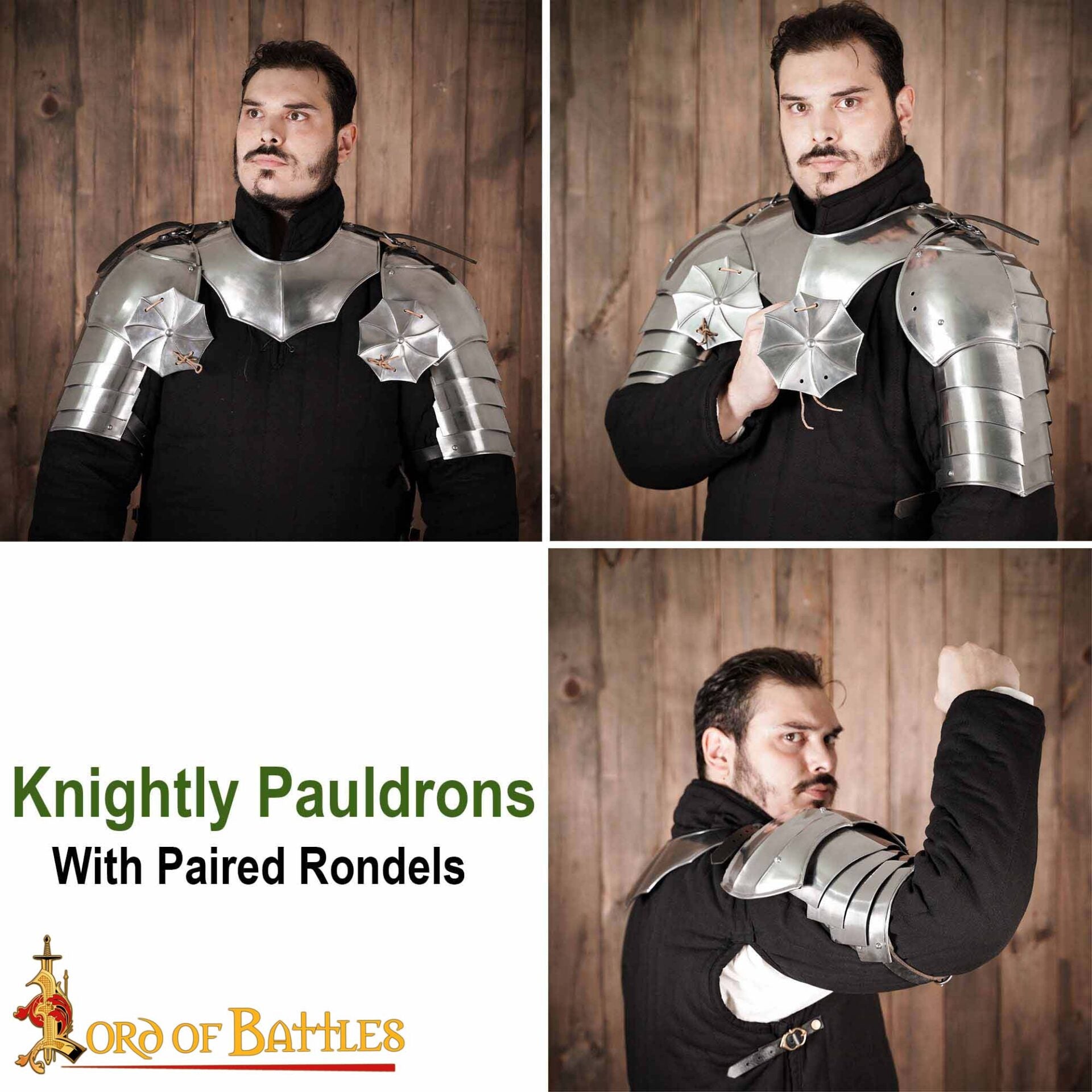 Imagen única de: Paulardos Medievales con Rondeles / Besagues Calibre 16