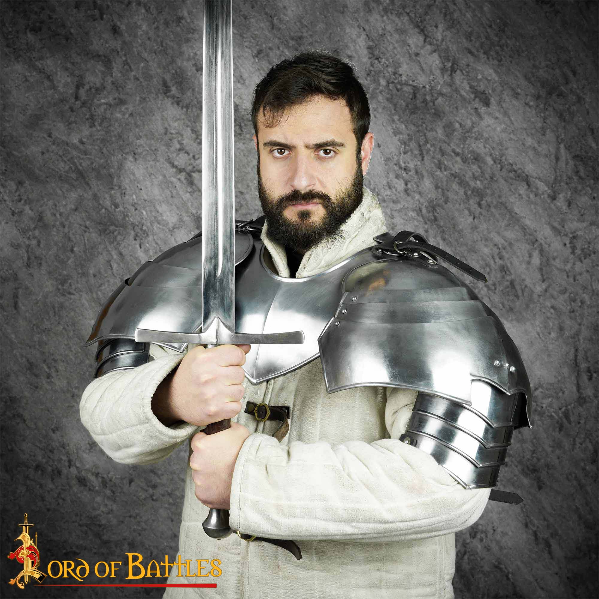 Imagen única de: Caballeros Medievales Grandes Vengadores Pauldrons Calibre 20